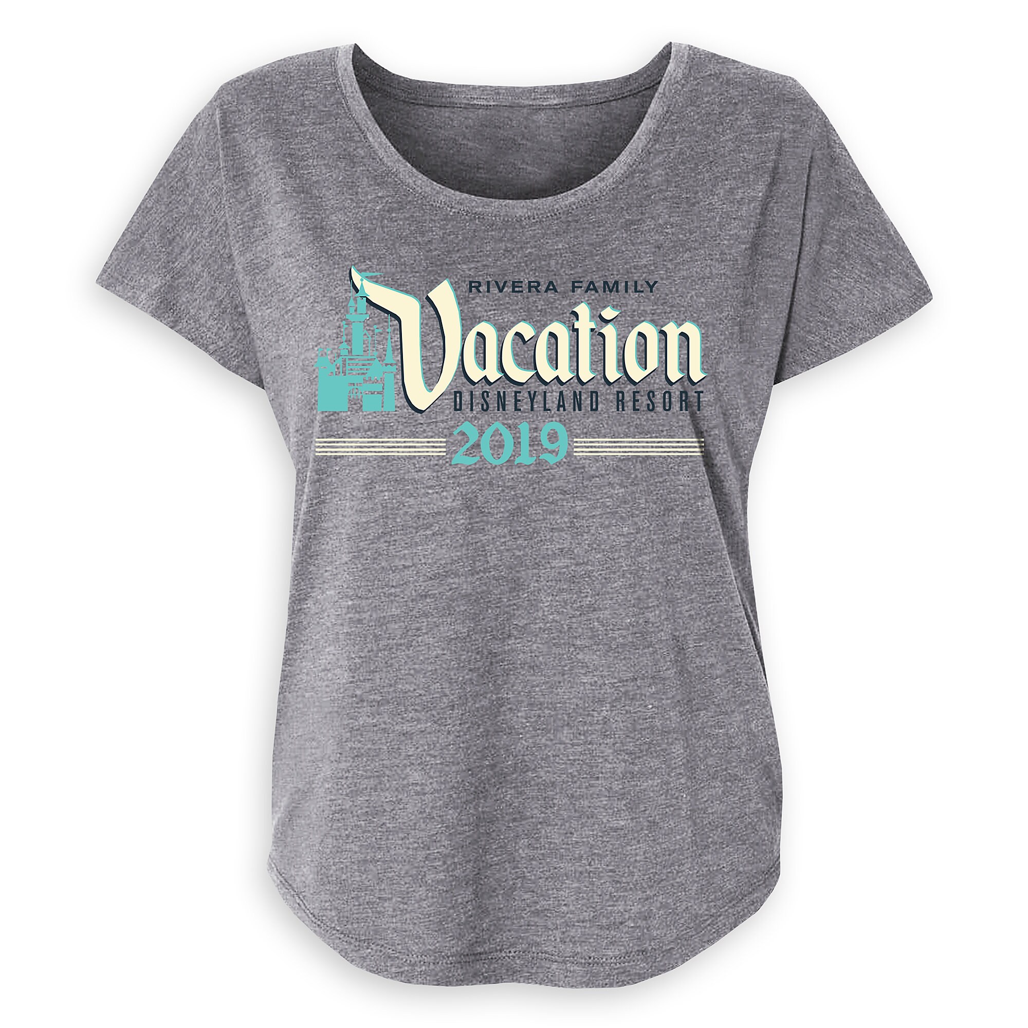 Women's Disneyland 2019 Family Vacation T-Shirt - Customized