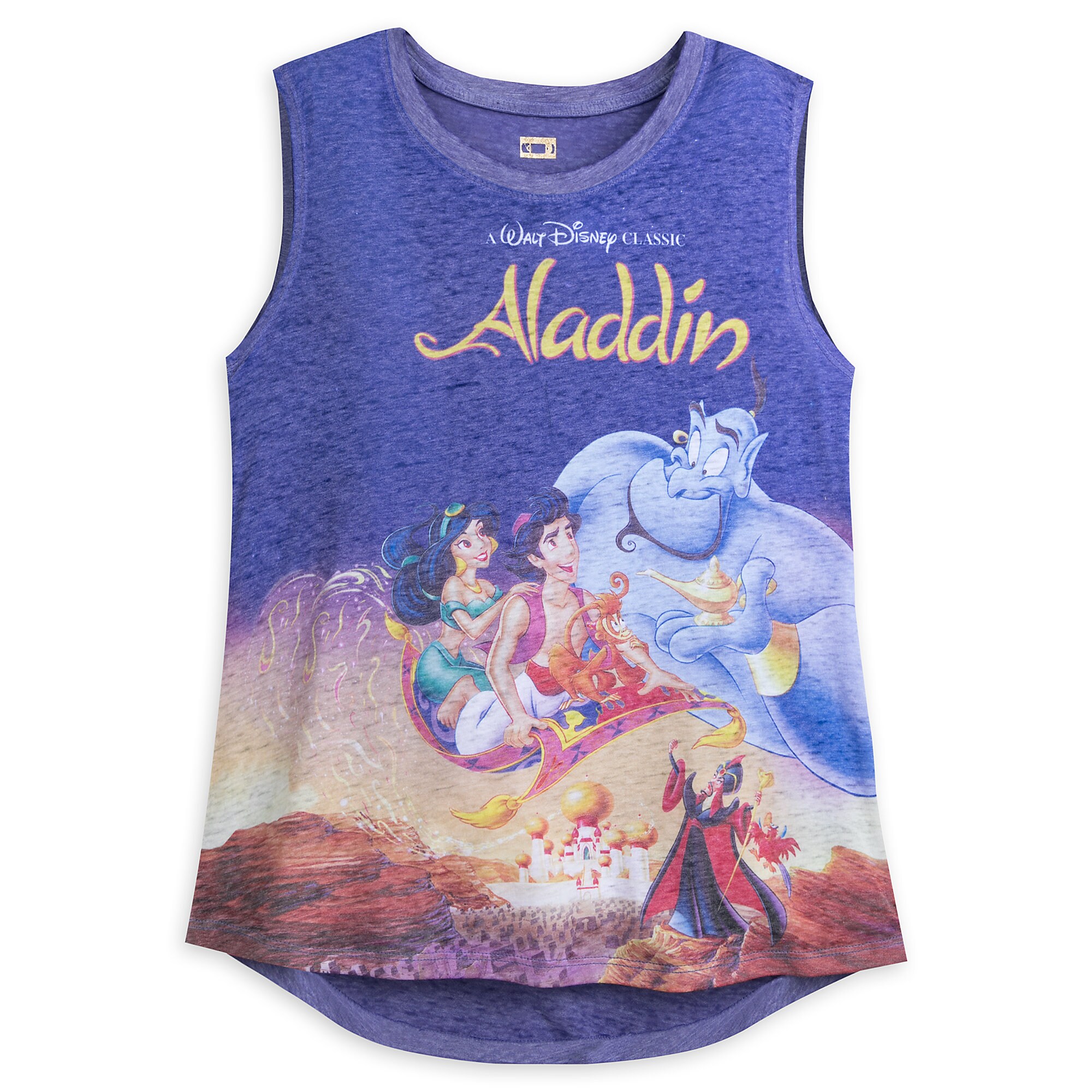 Aladdin VHS Cover Tank Top for Women