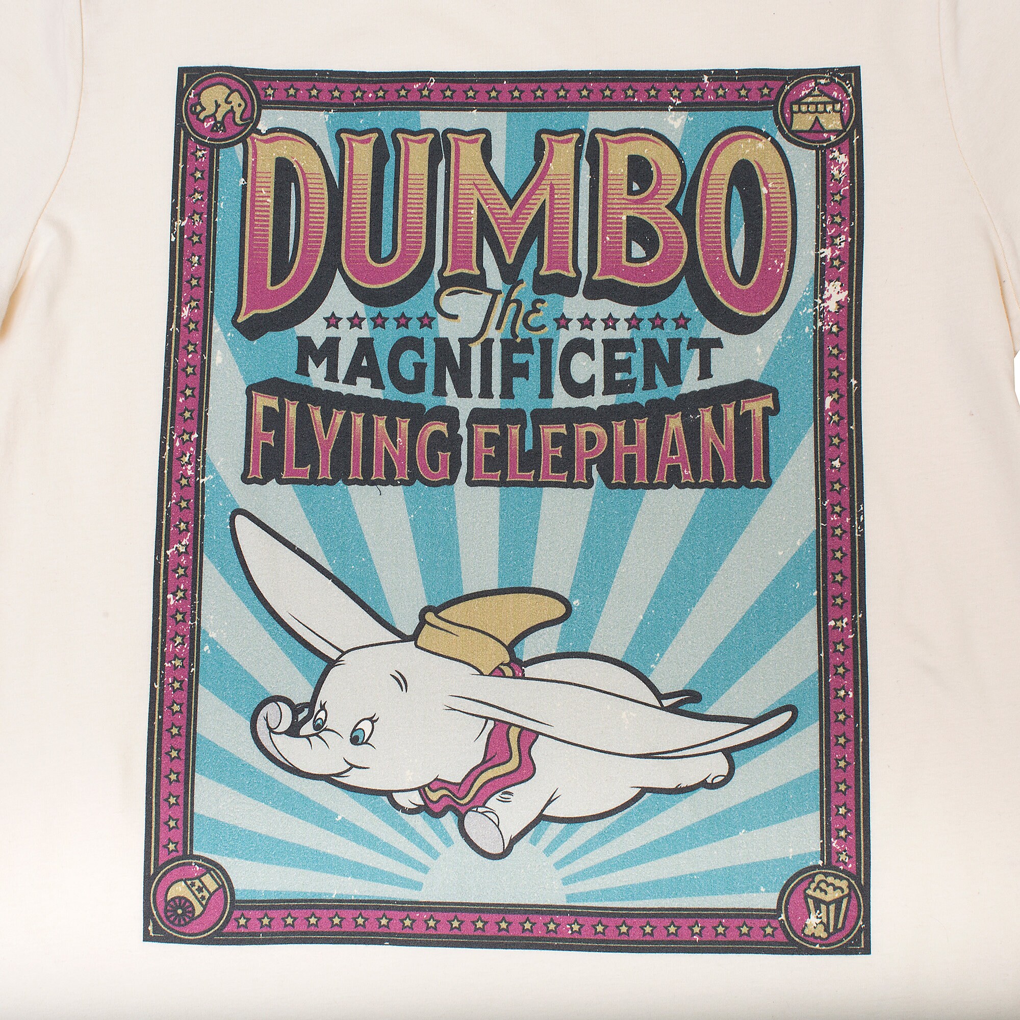 Dumbo Ringer T-Shirt for Adults by Cakeworthy