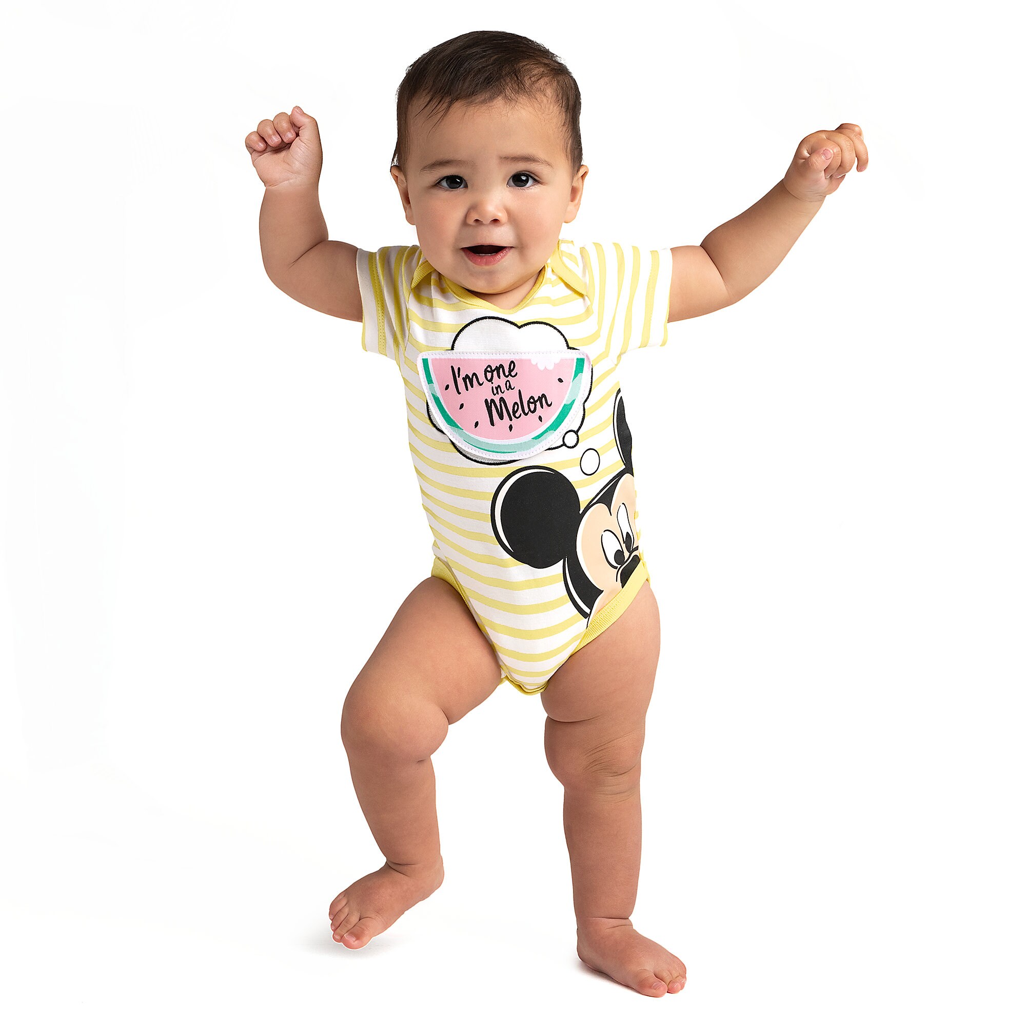 Mickey Mouse Bodysuit and Patches Gift Set