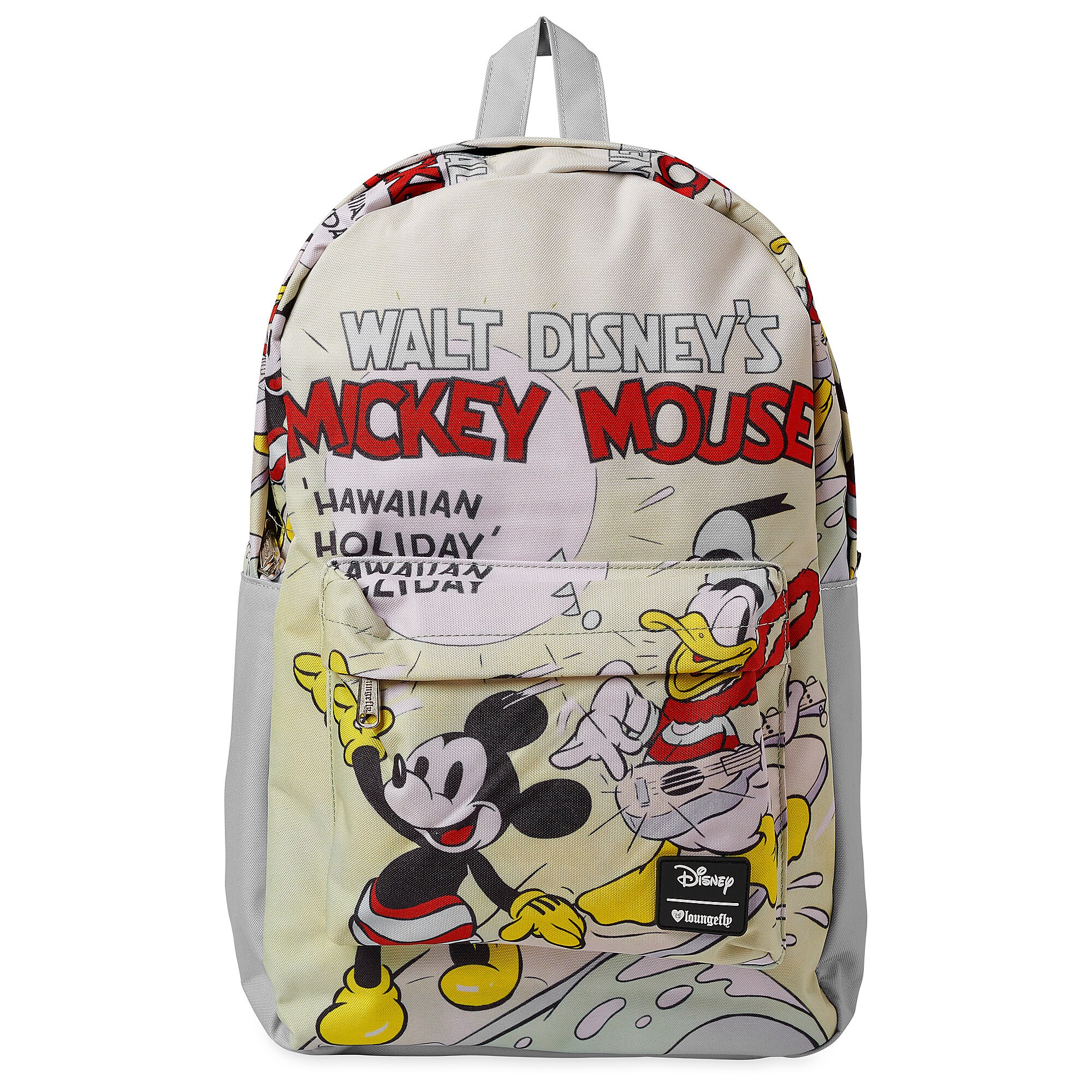 Mickey Mouse and Donald Duck Hawaiian Holiday Backpack by Loungefly