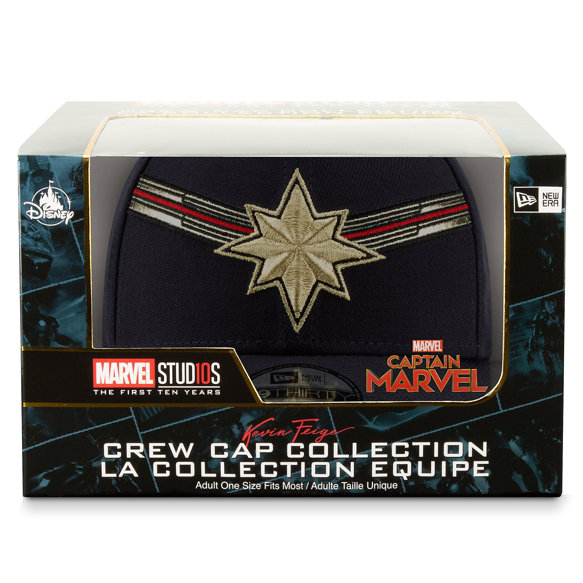 Marvel's Captain Marvel Baseball Cap for Adults by New Era - Marvel Studios 10th Anniversary