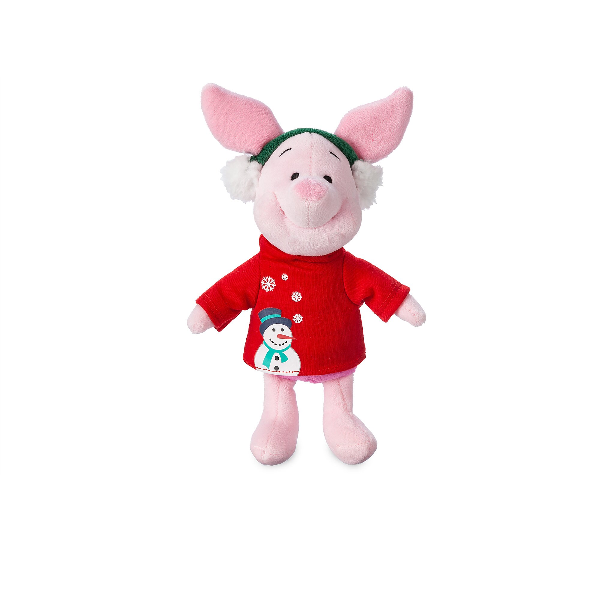 Piglet Holiday Plush - Mini Bean Bag - 8''