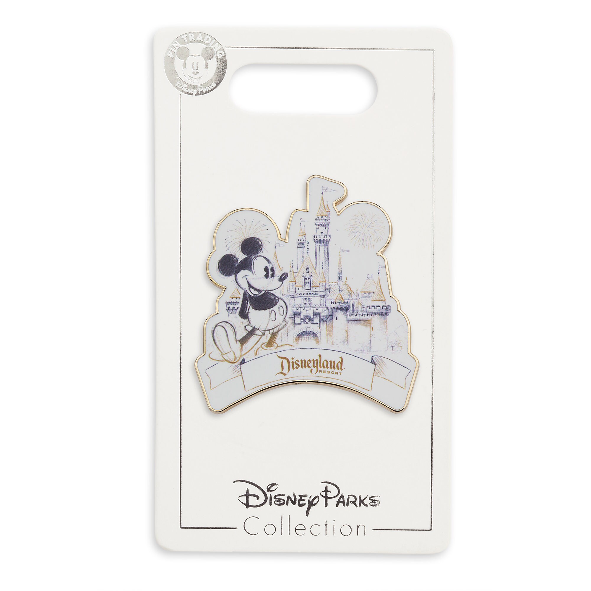 Mickey Mouse and Sleeping Beauty Castle Pin