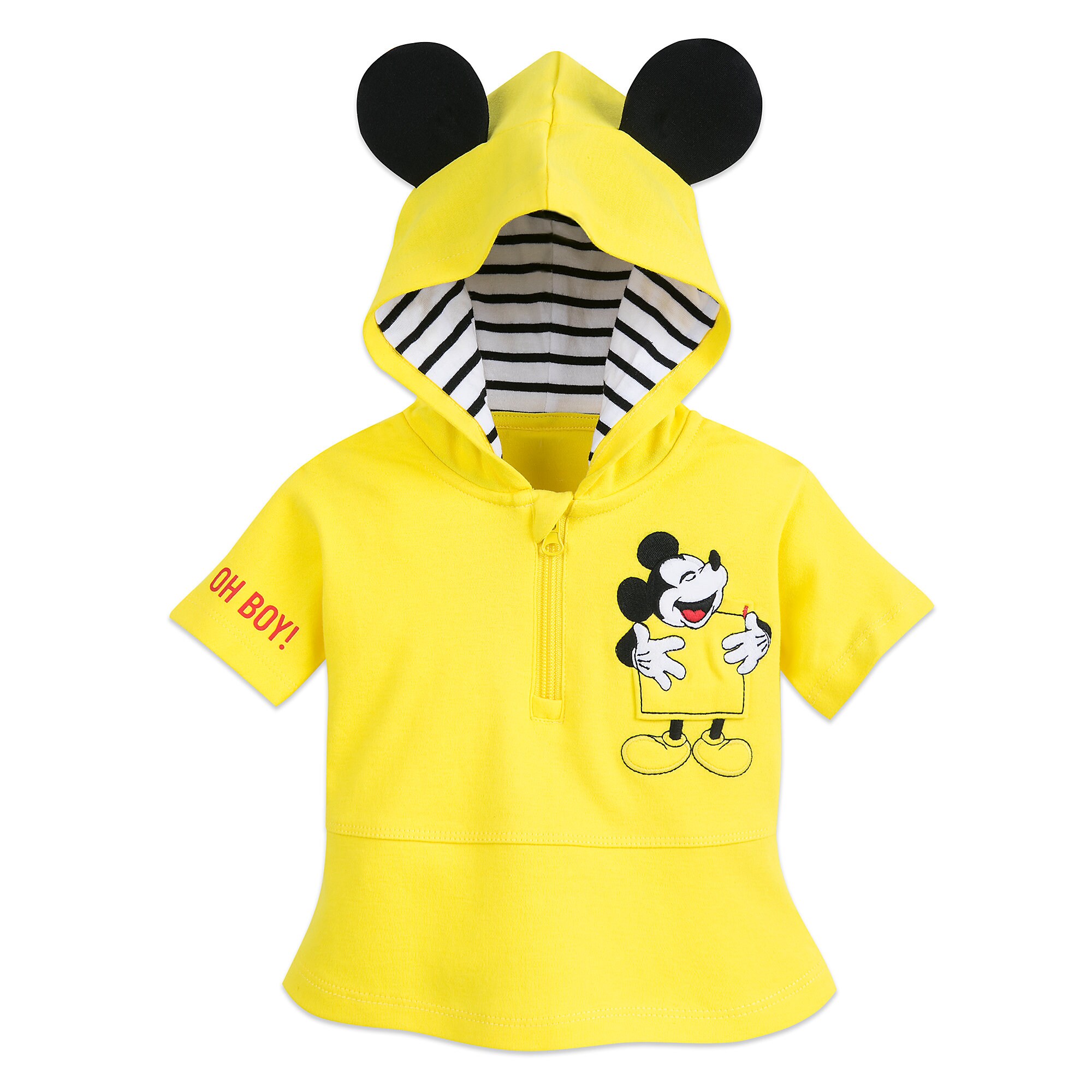 Mickey Mouse Hooded Shirt and Pants Set for Baby