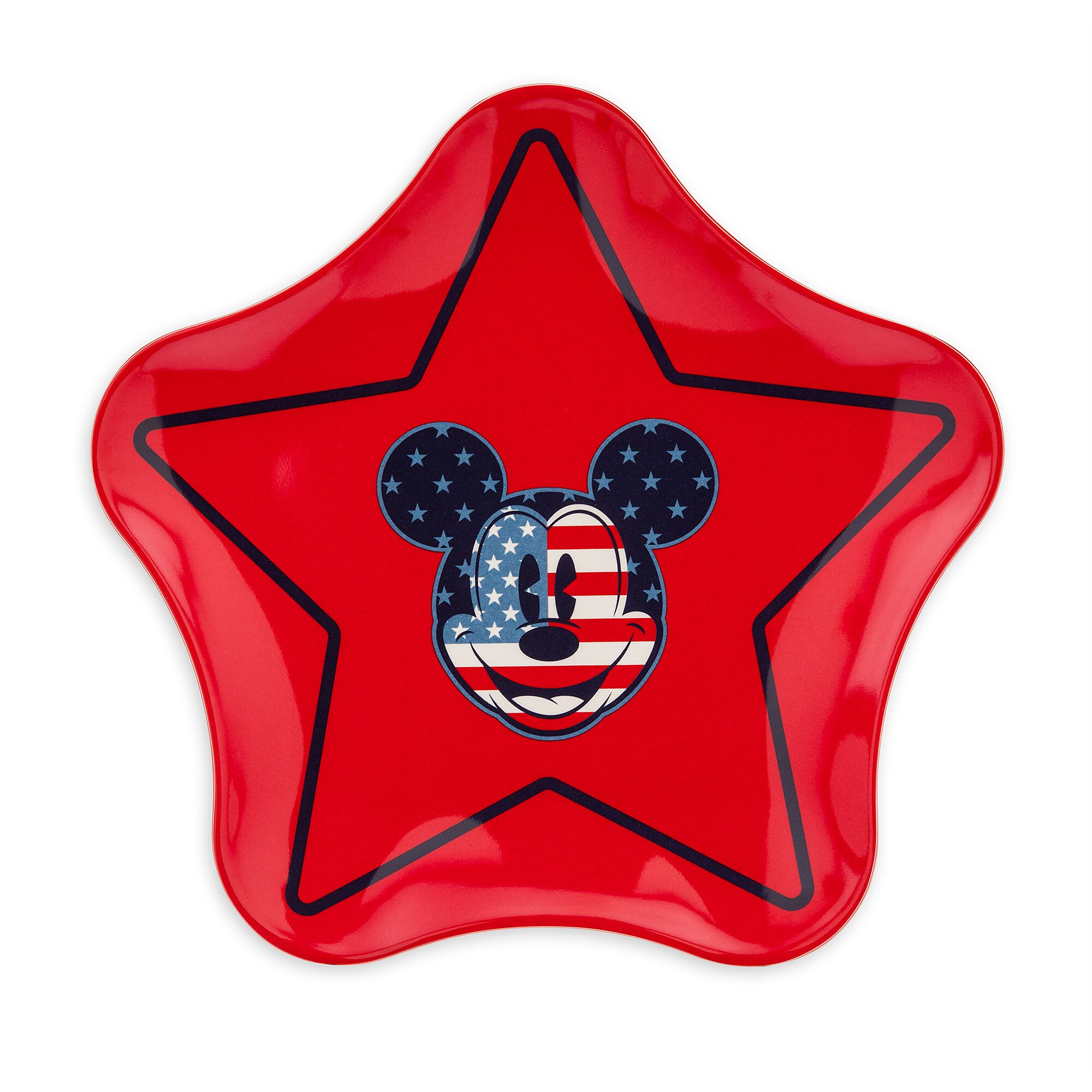 Mickey Mouse Americana Star Plate