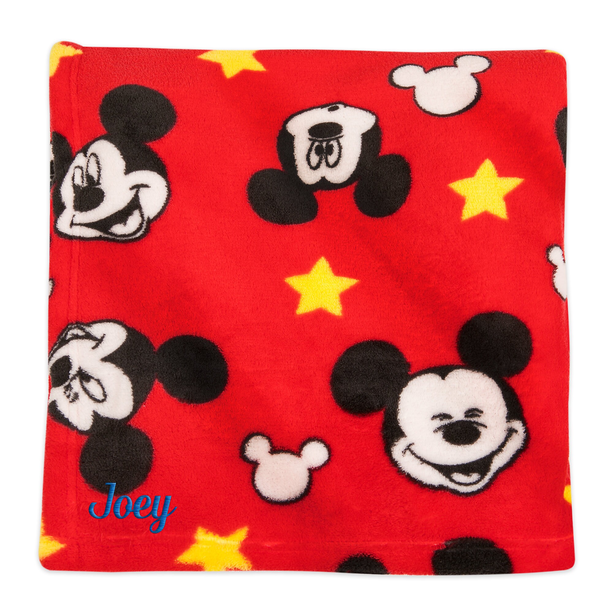 Mickey Mouse Fleece Throw - Personalized