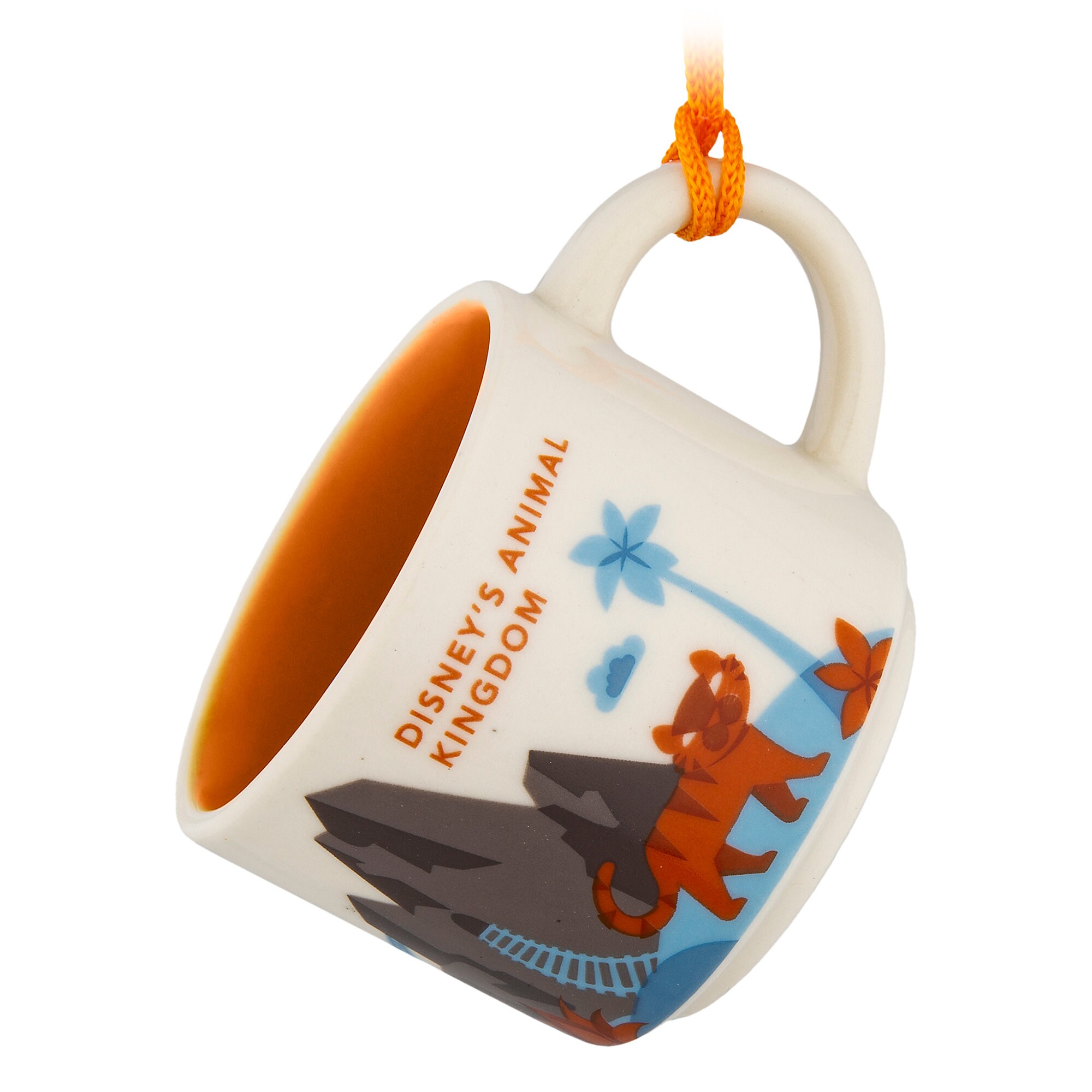 Disney's Animal Kingdom Starbucks YOU ARE HERE Mug Ornament
