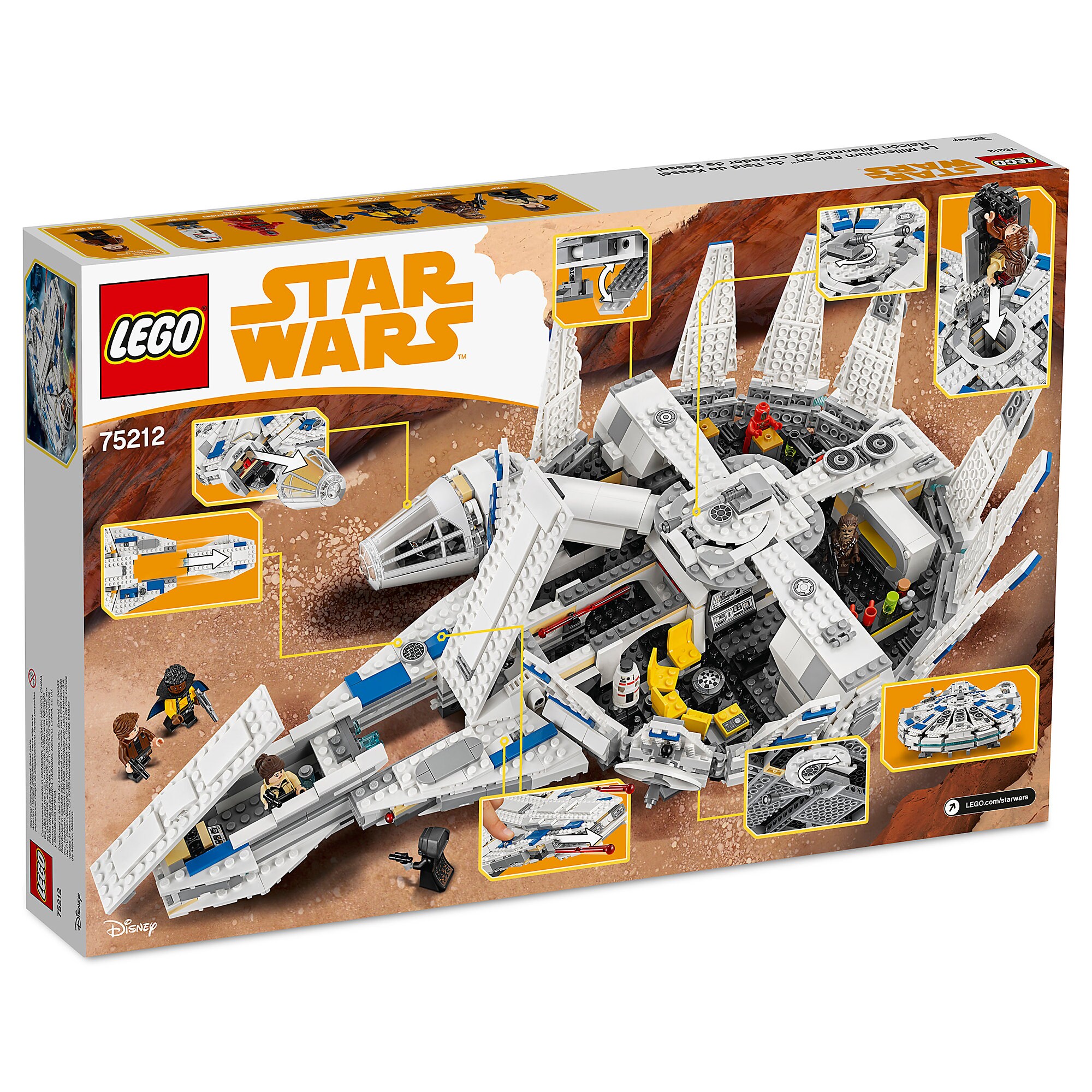 Millennium Falcon Kessel Run Playset by LEGO - Solo: A Star Wars Story