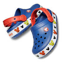 Mickey Mouse Crocs™ Light-Up Clogs for Kids - Blue | shopDisney