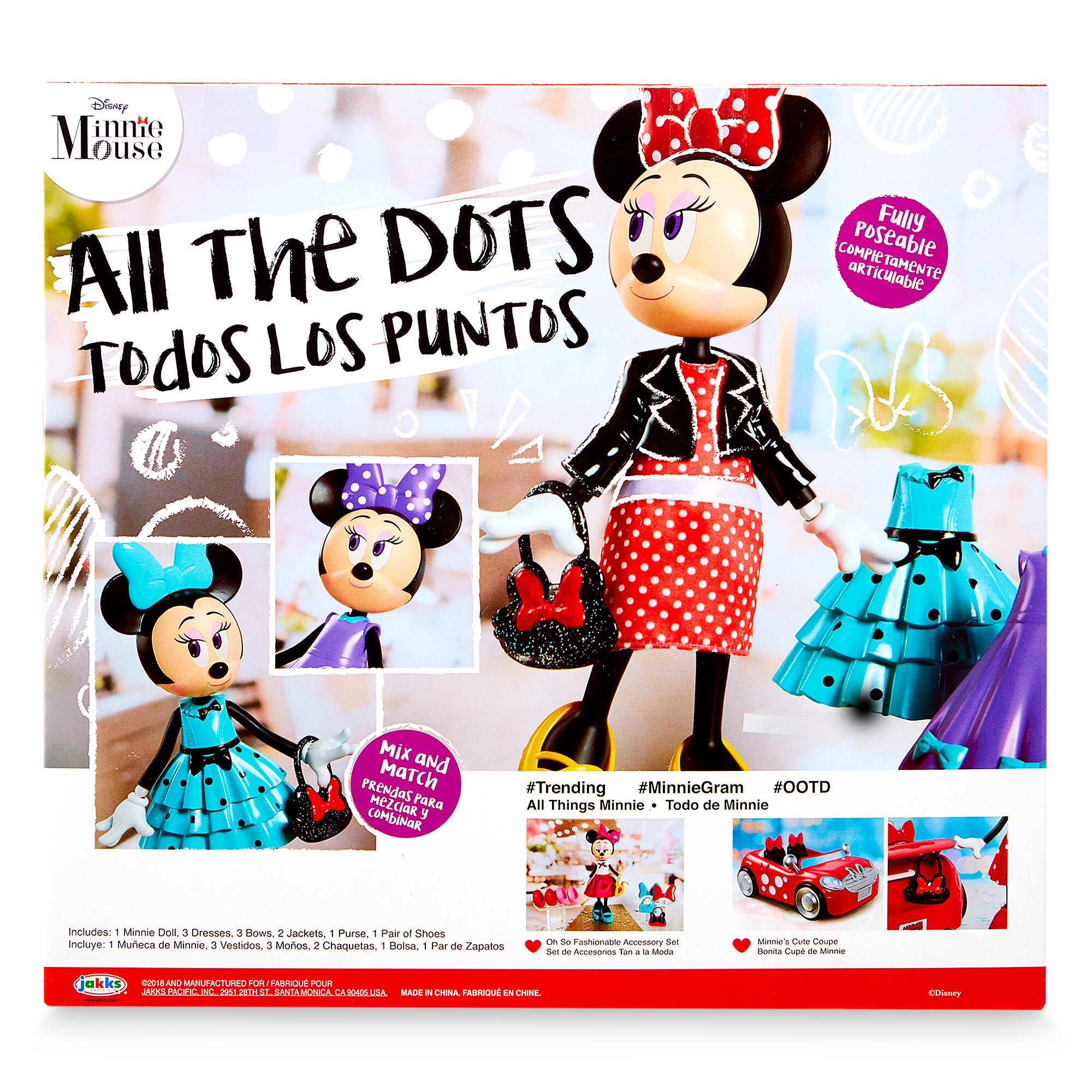 Minnie Mouse ''It's All About the Dots'' Doll Set