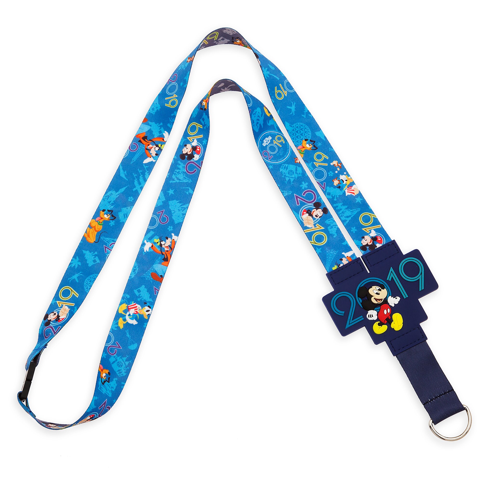 Mickey Mouse and Friends Reversible Lanyard - Walt Disney World 2019