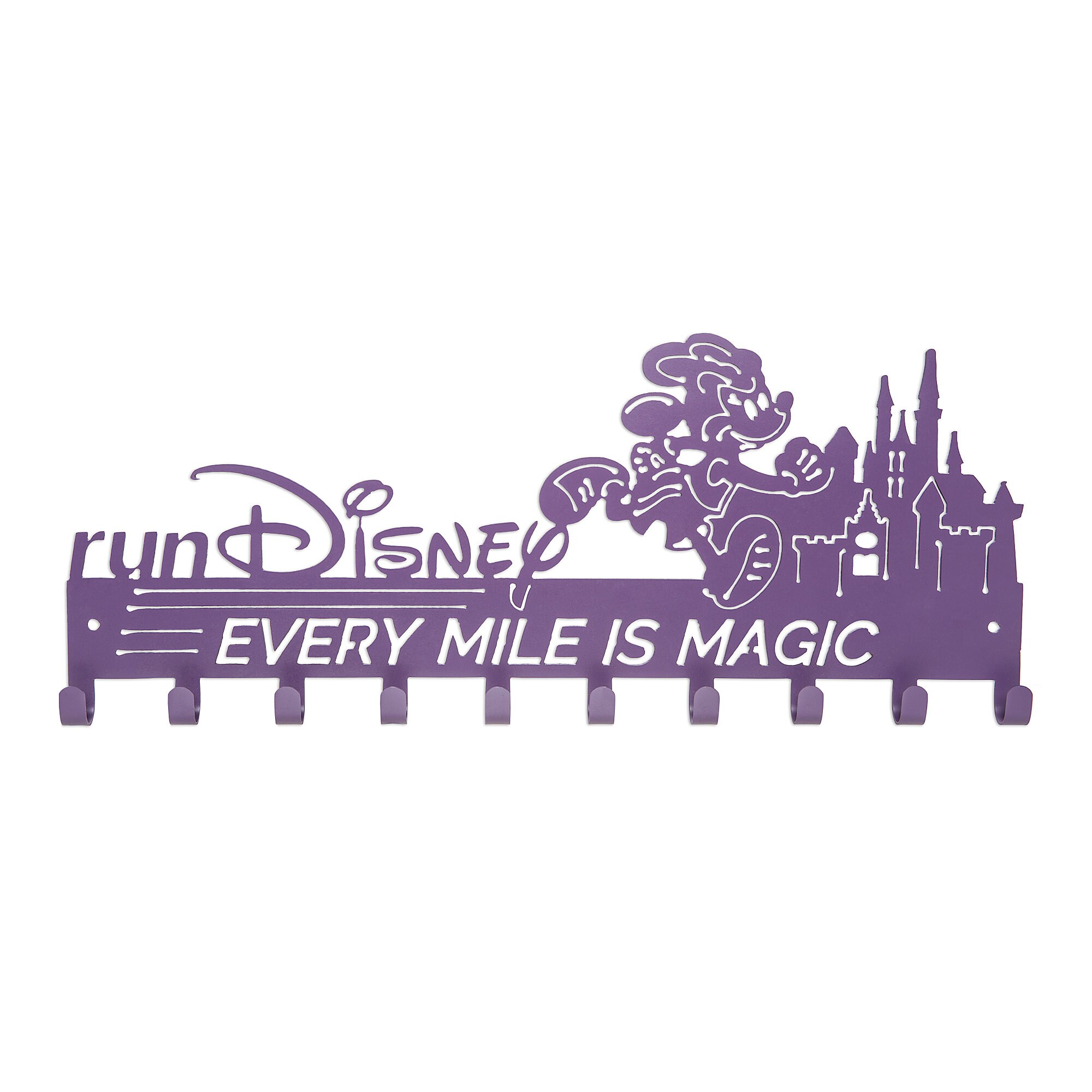 Mickey Mouse runDisney Medal Holder - Purple