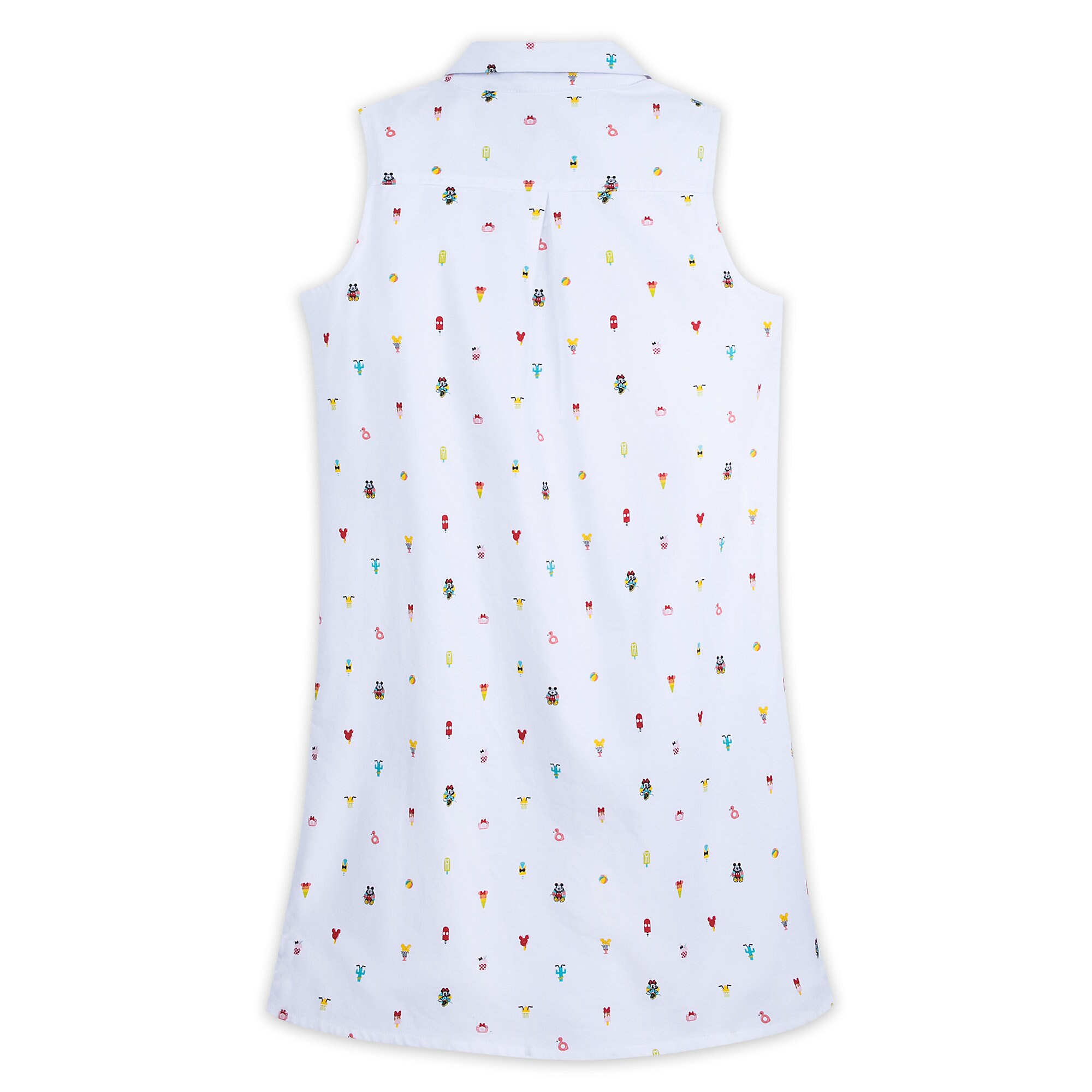 Mickey and Minnie Mouse Summer Fun Woven Dress for Women