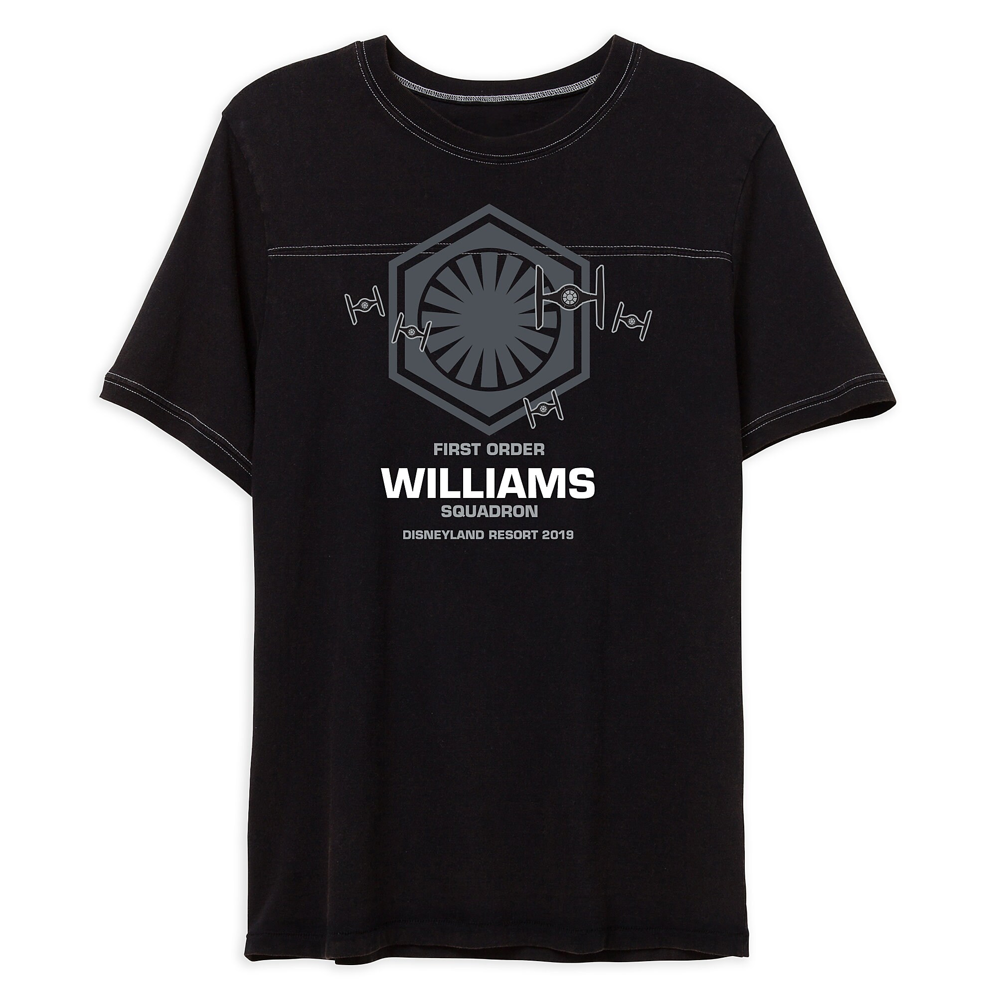 Adults' Star Wars First Order Squadron Football T-Shirt - Disneyland - Customized