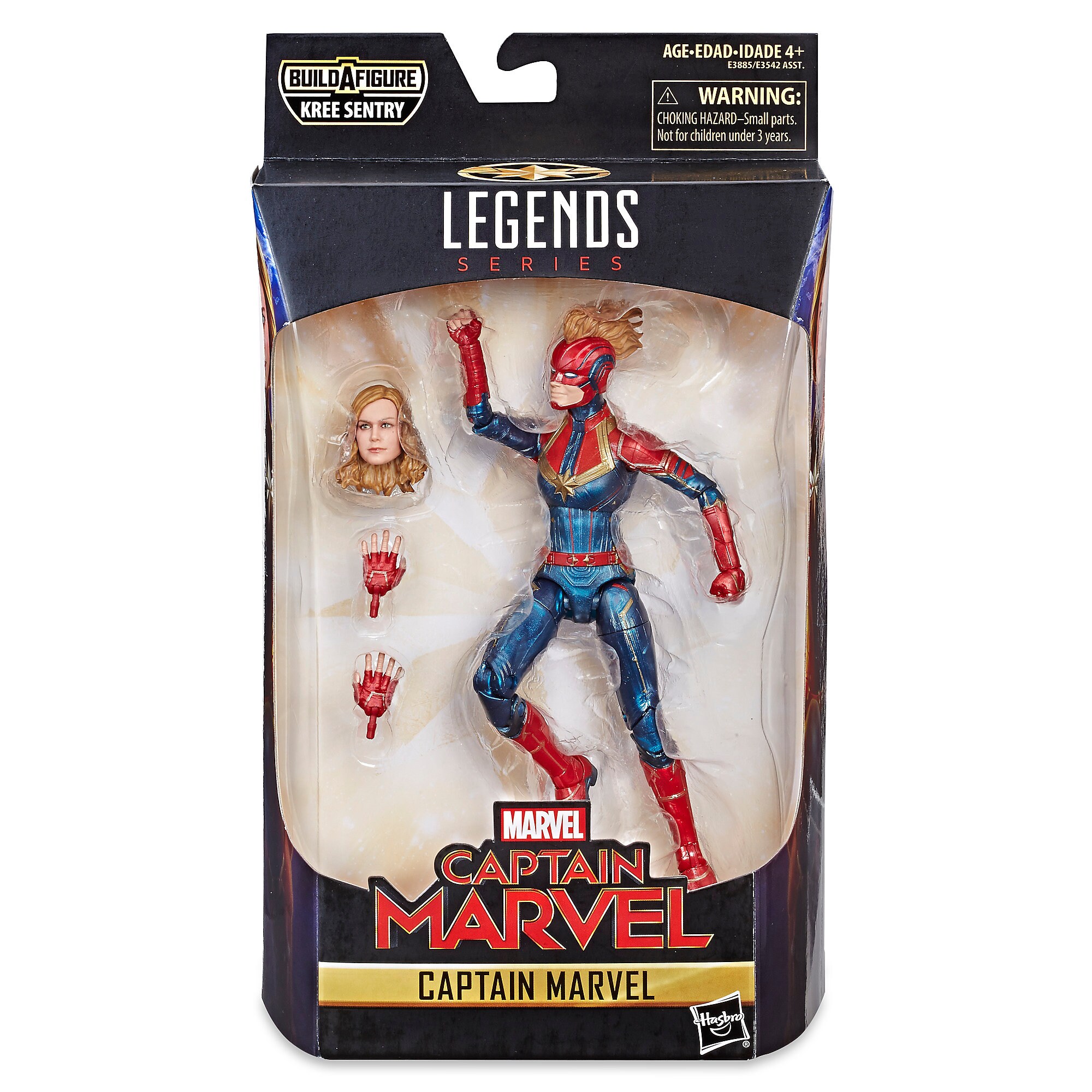 Marvel's Captain Marvel Action Figure - Legends Series - Captain Marvel