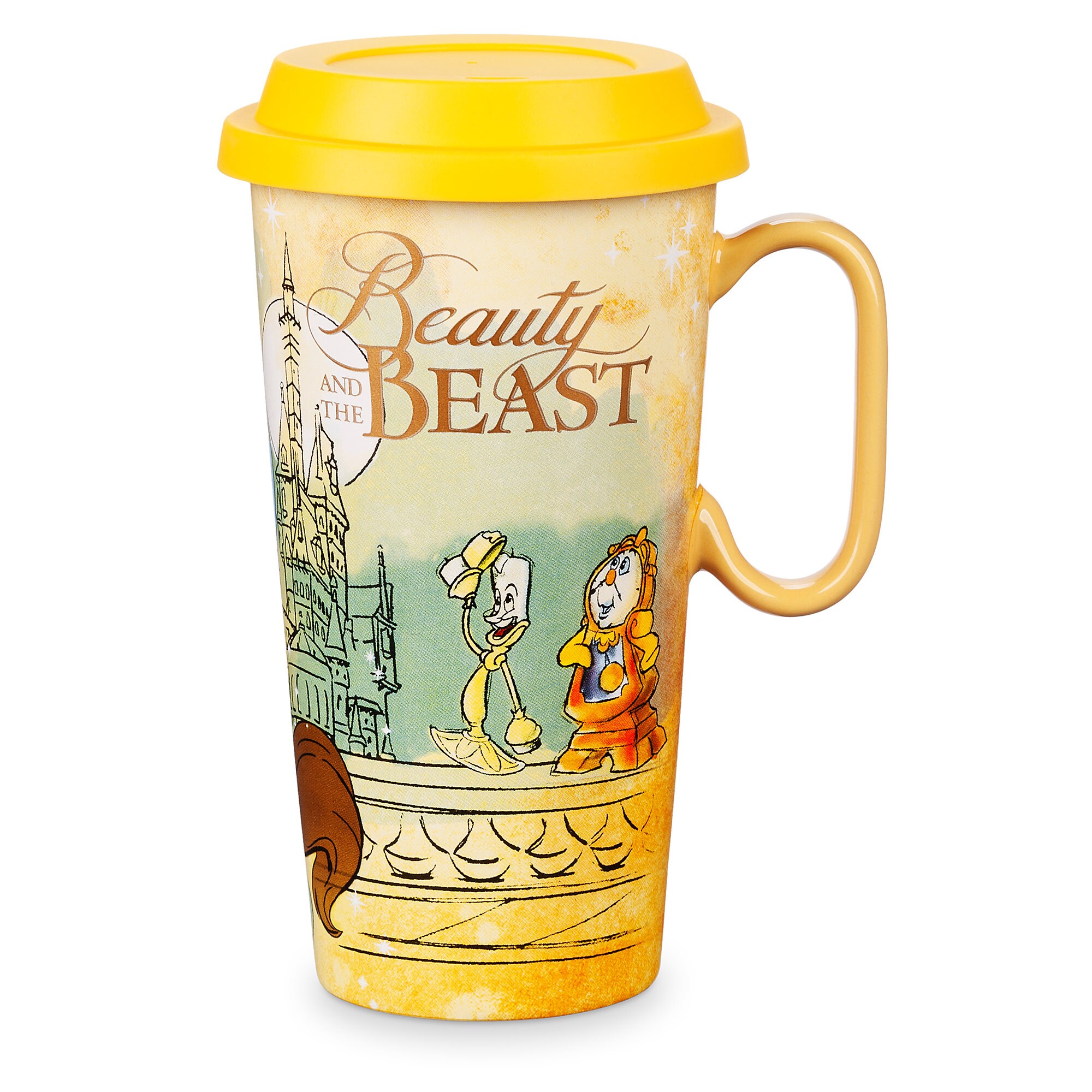 Beauty and the Beast Ceramic Travel Mug