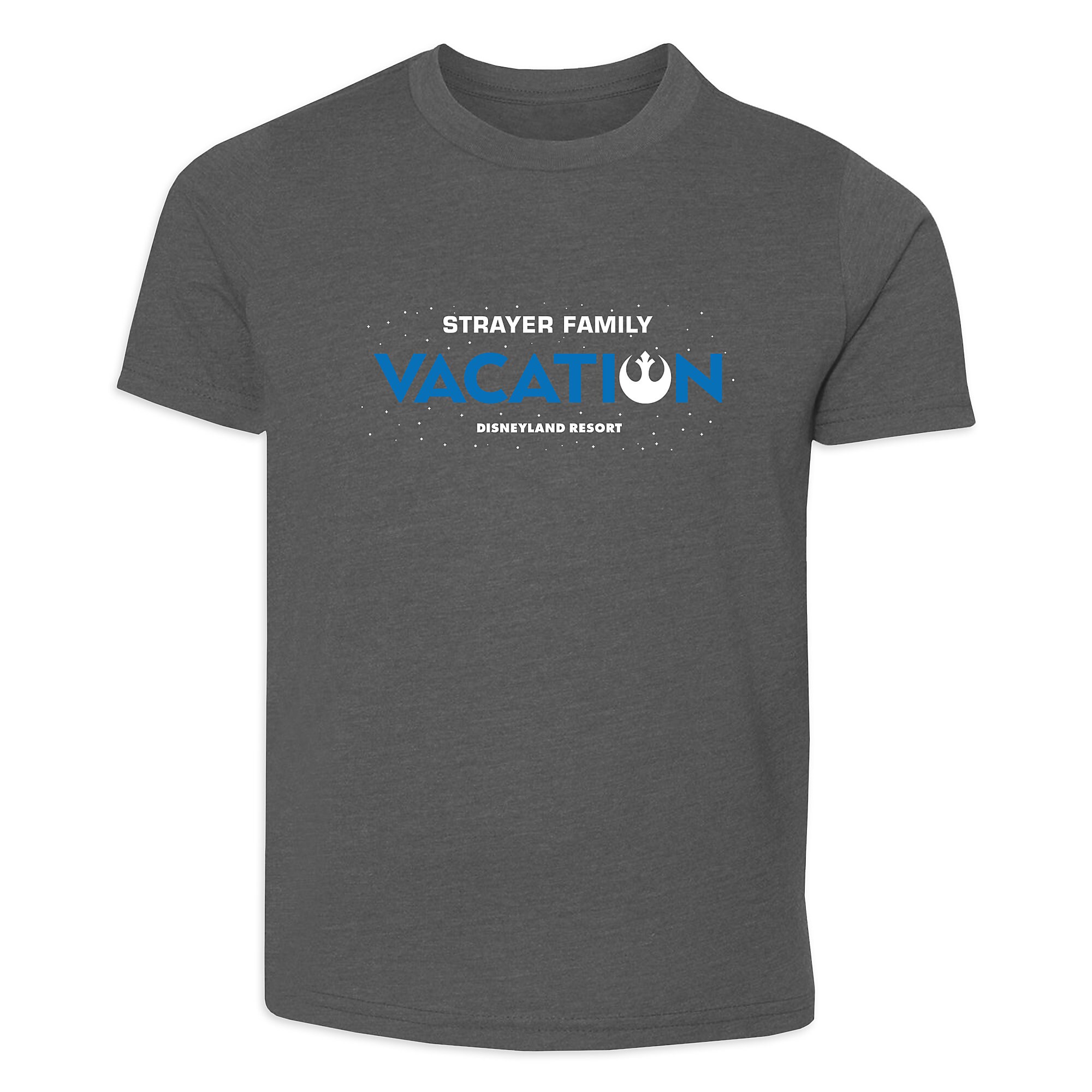 Adults' Star Wars Alliance Family Vacation T-Shirt - Disneyland - Customized