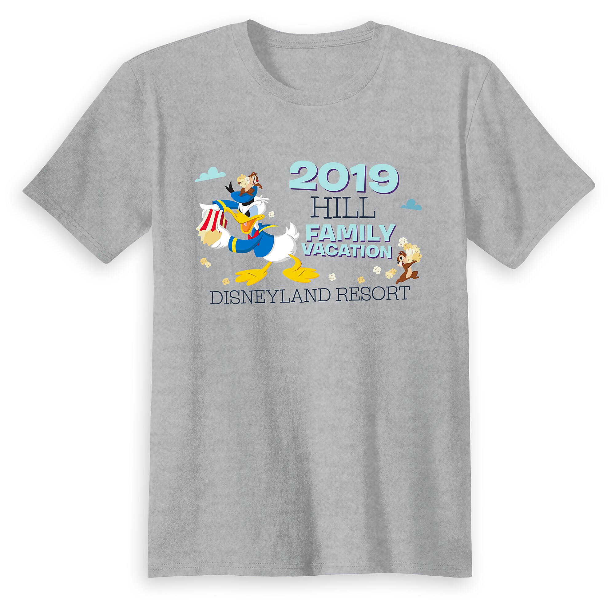 Kids' Donald Duck and Chip 'n Dale Family Vacation T-Shirt - Disneyland Resort - Customized