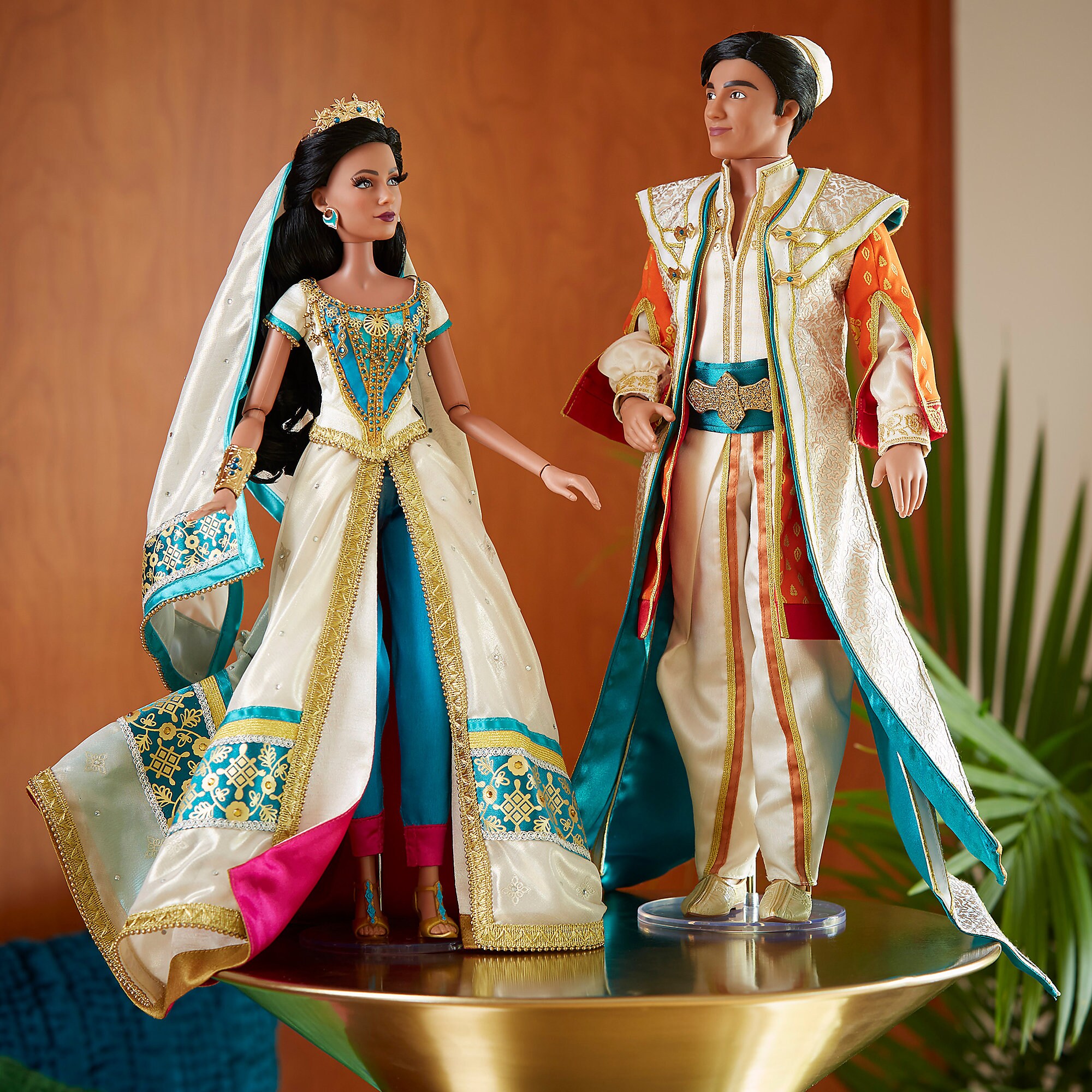 Jasmine and Aladdin Limited Edition Doll Set - Live Action Film - 17''