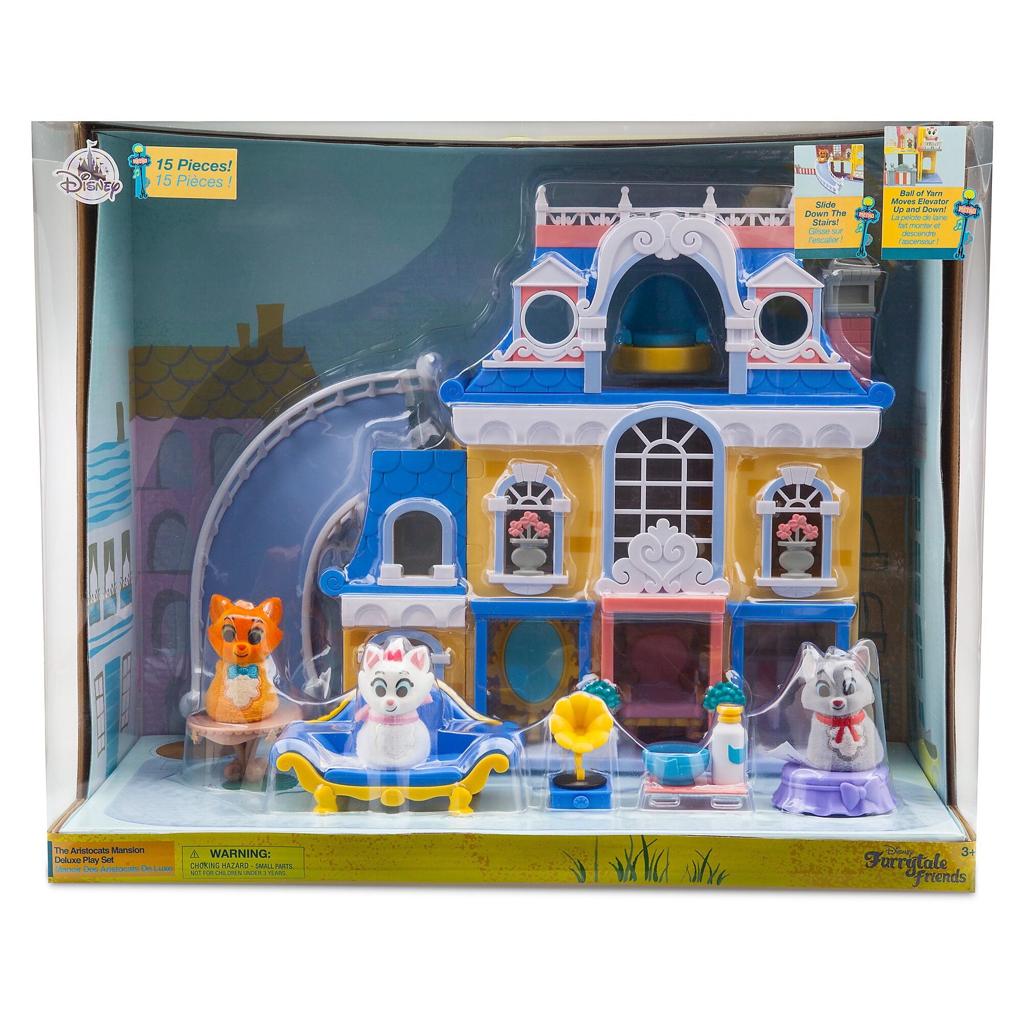 The Aristocats Mansion Deluxe Playset - Furrytale friends