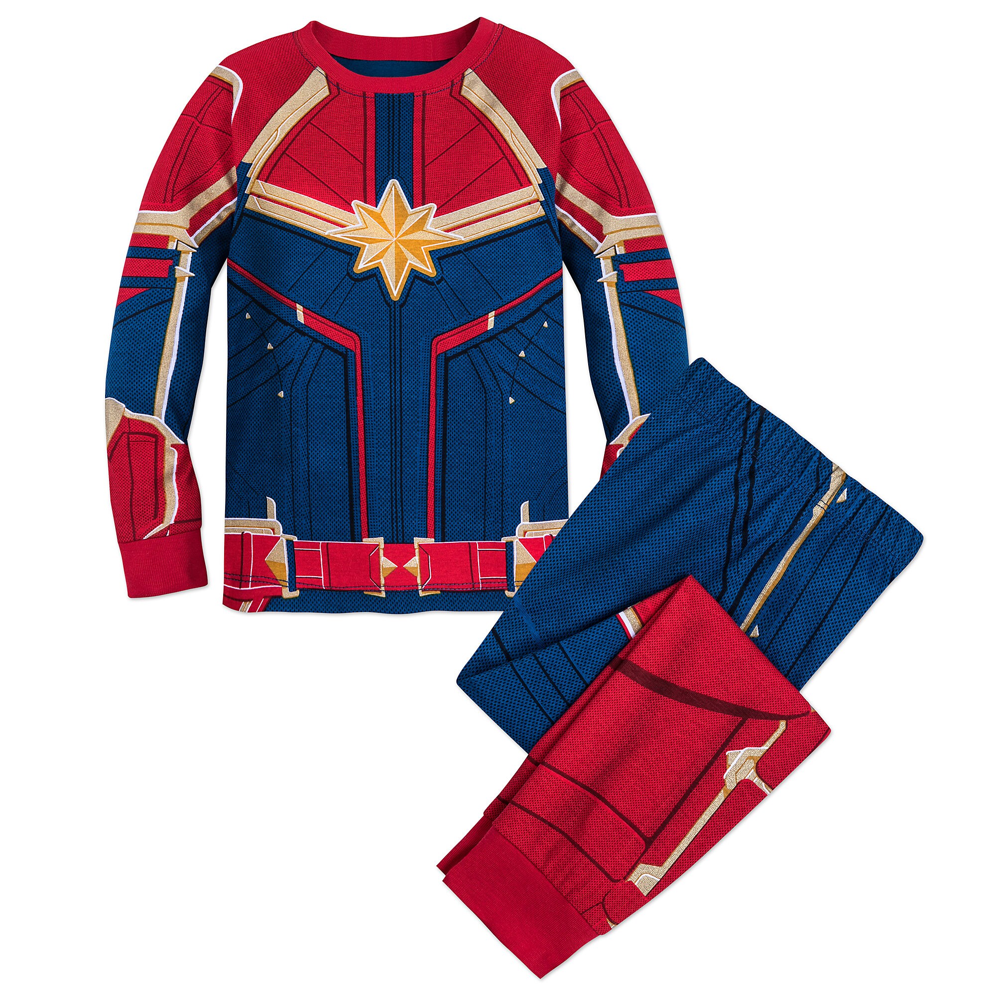Marvel's Captain Marvel Costume PJ PALS for Girls