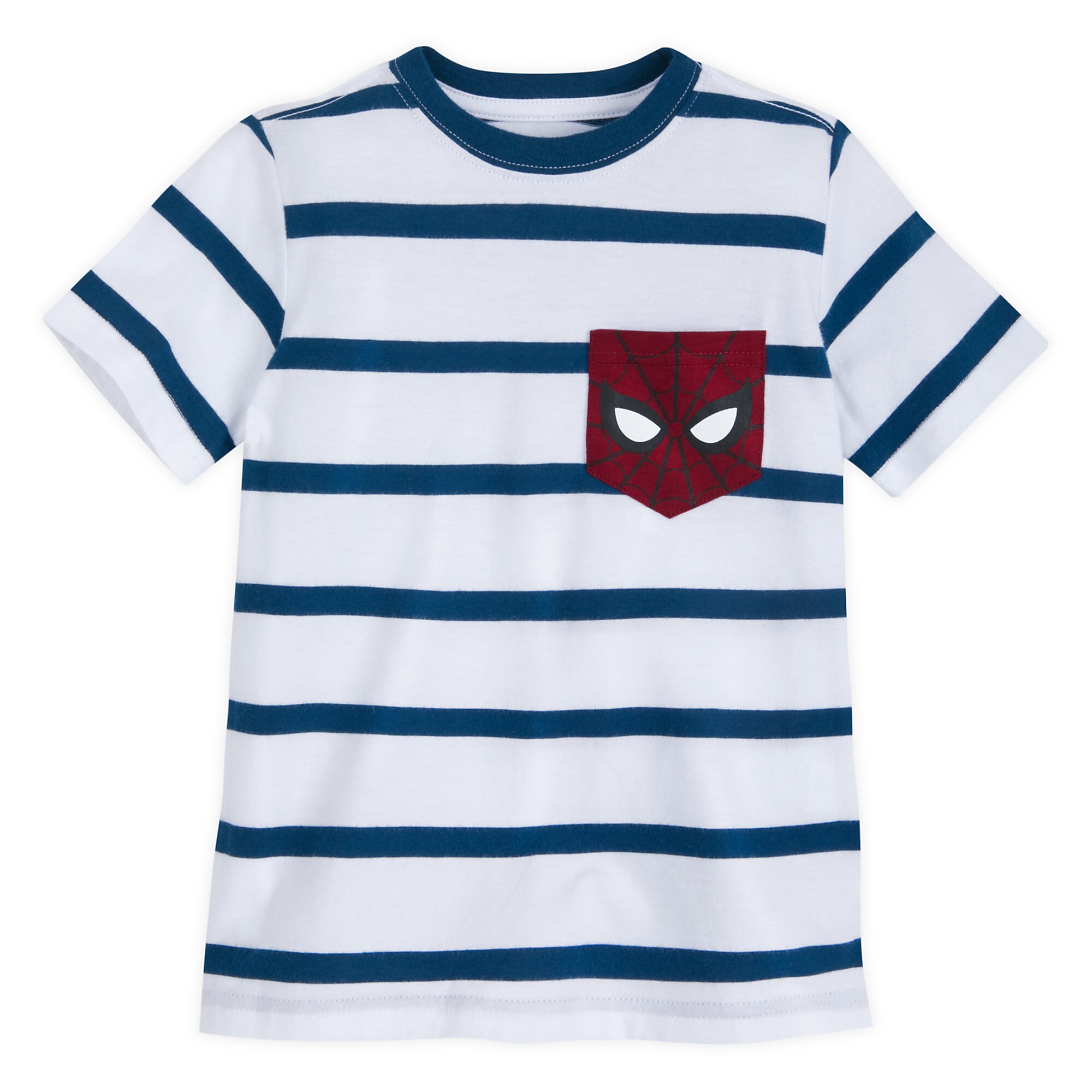 Spider-Man Striped T-Shirt for Kids