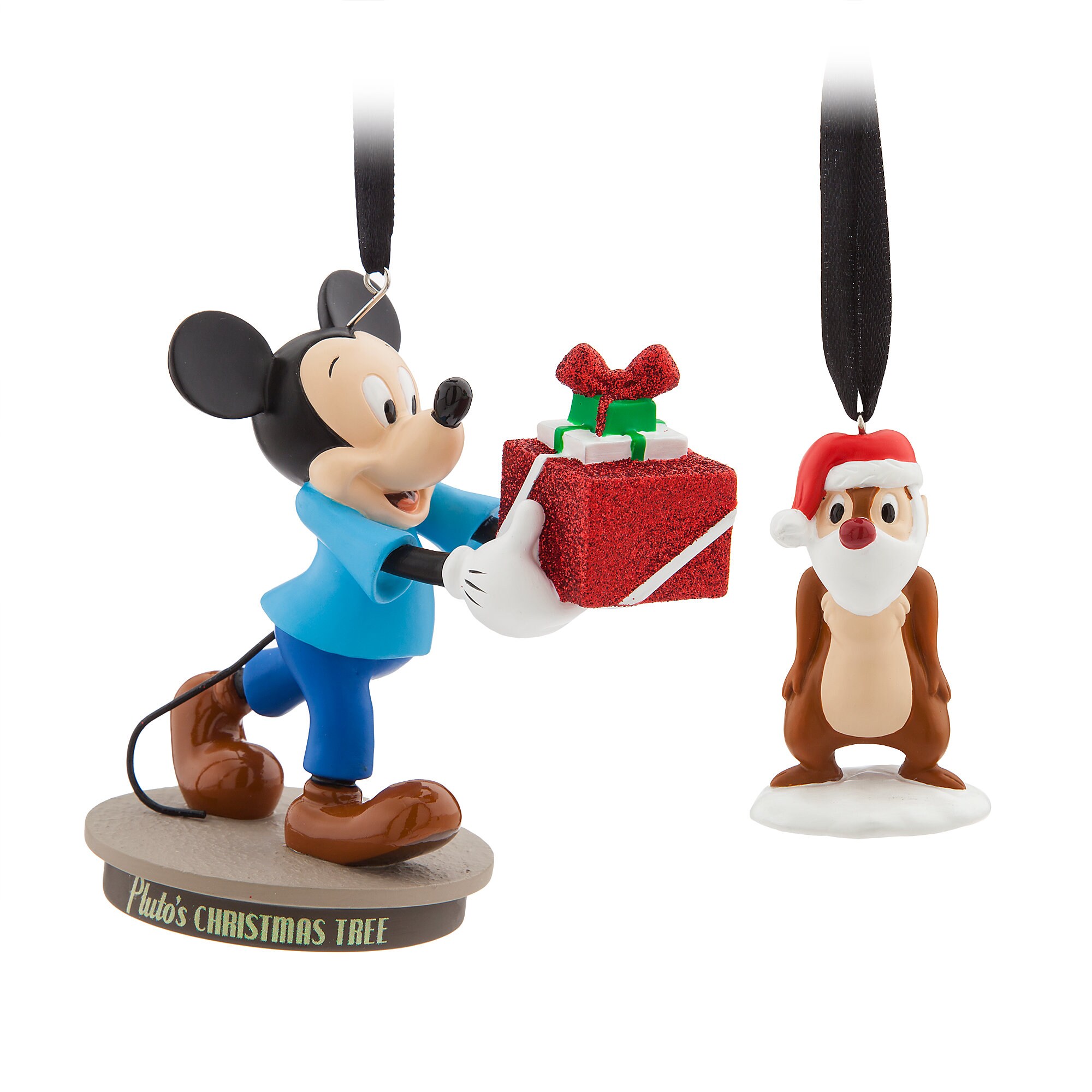 Mickey Mouse Through the Years Sketchbook Ornament Set Pluto s