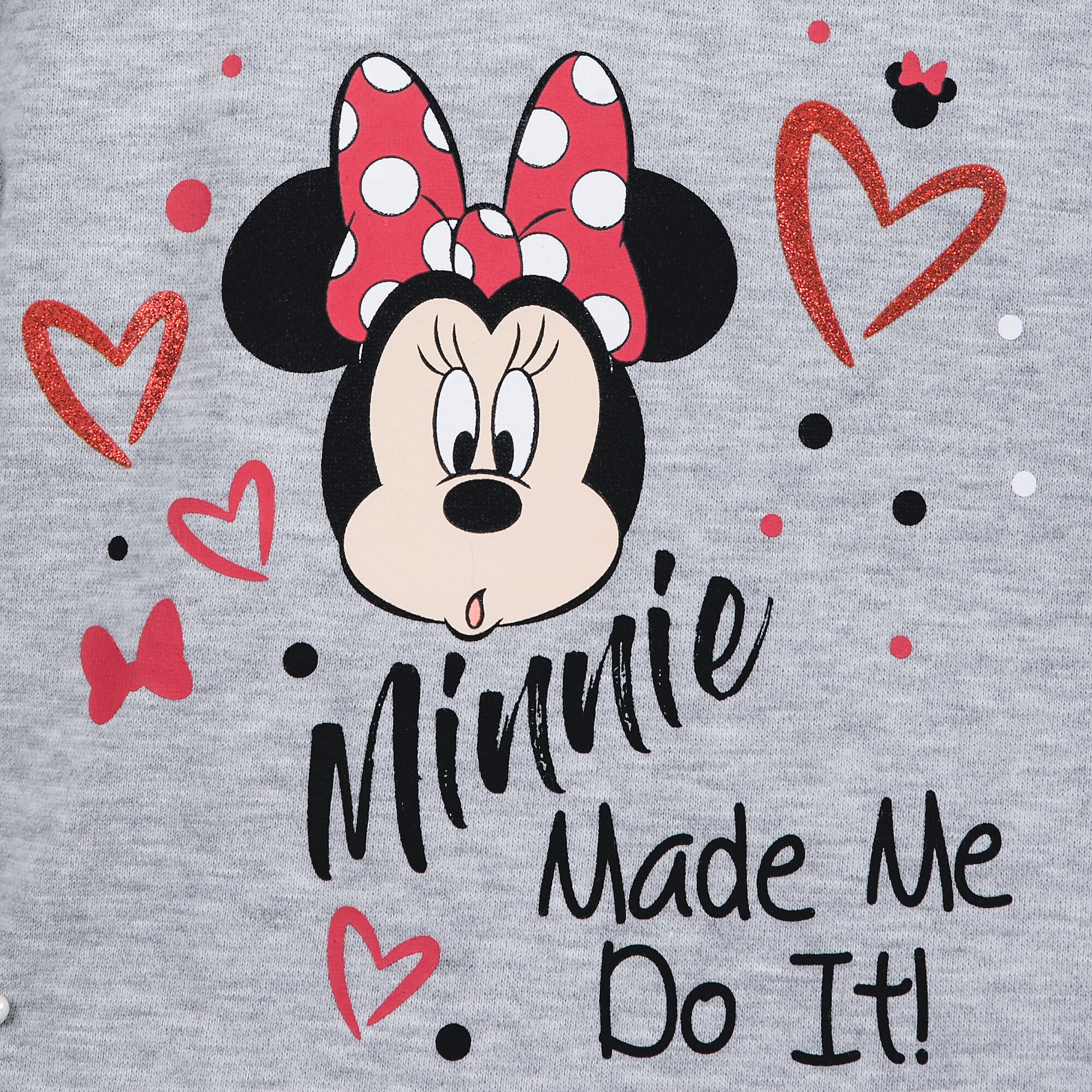 Minnie Mouse Cropped Hoodie for Girls