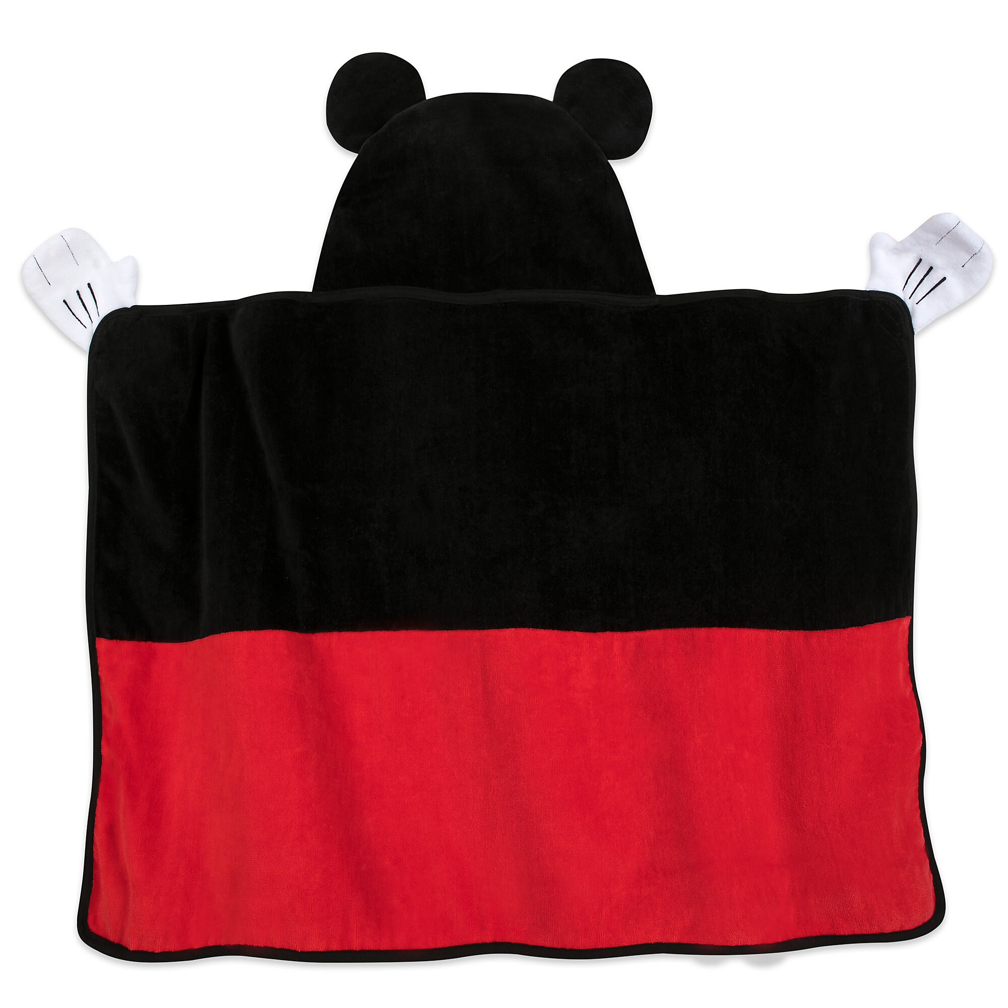 Mickey Mouse Hooded Towel for Baby - Personalized