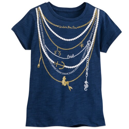 The Little Mermaid ''Necklace'' TShirt for Girls shopDisney
