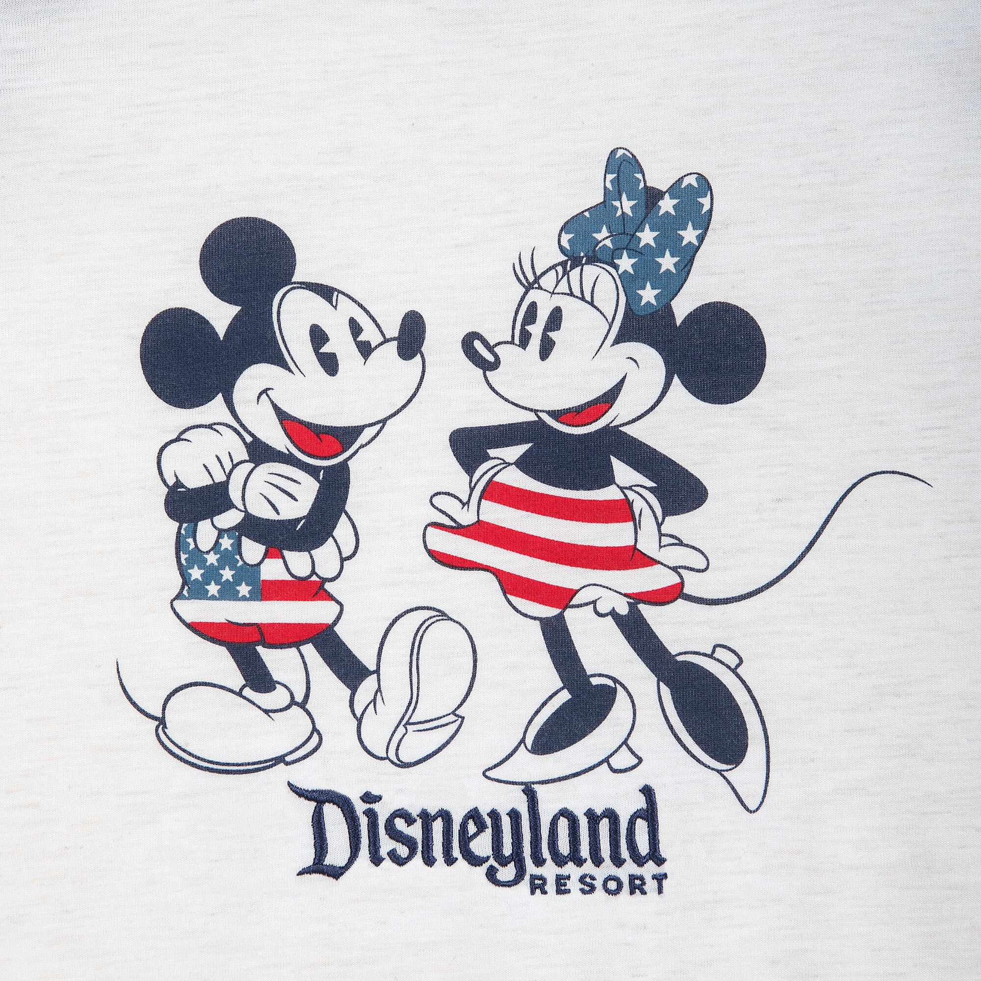 Mickey and Minnie Mouse Americana T-Shirt for Women - Disneyland