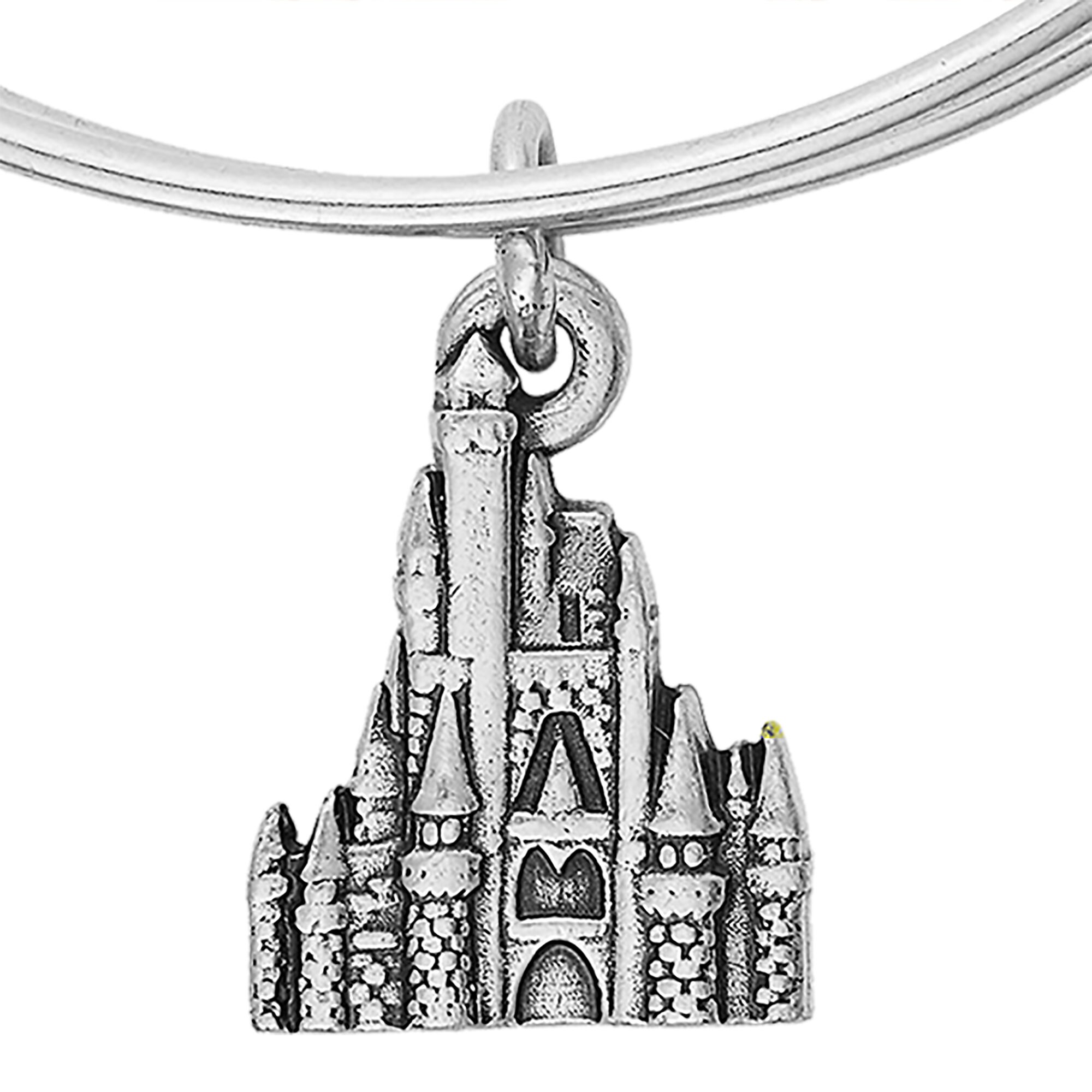 Cinderella Castle Figural Bangle by Alex and Ani