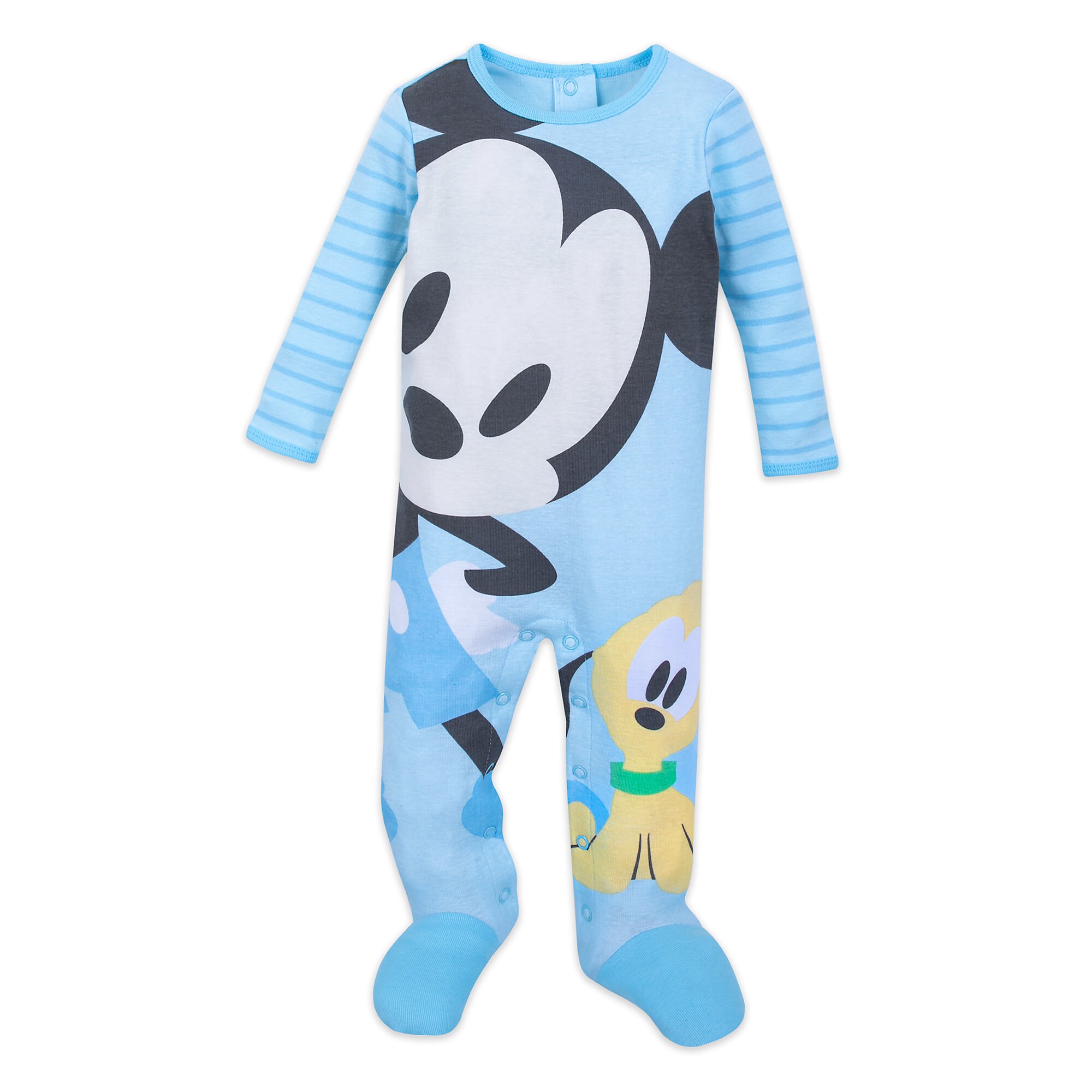 Mickey Mouse and Pluto Stretchie Sleeper for Baby