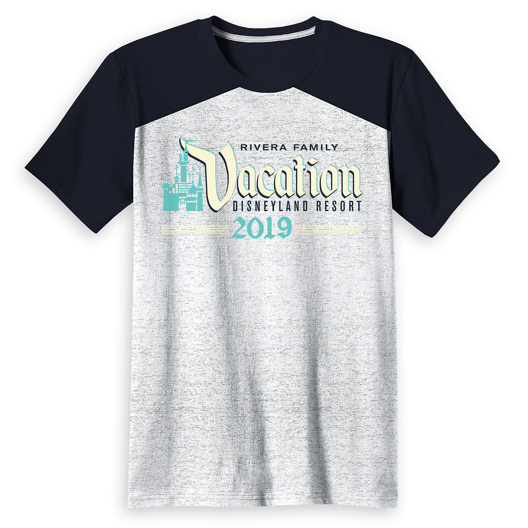 Men's Disneyland Family Vacation Athletic T-Shirt - Customized