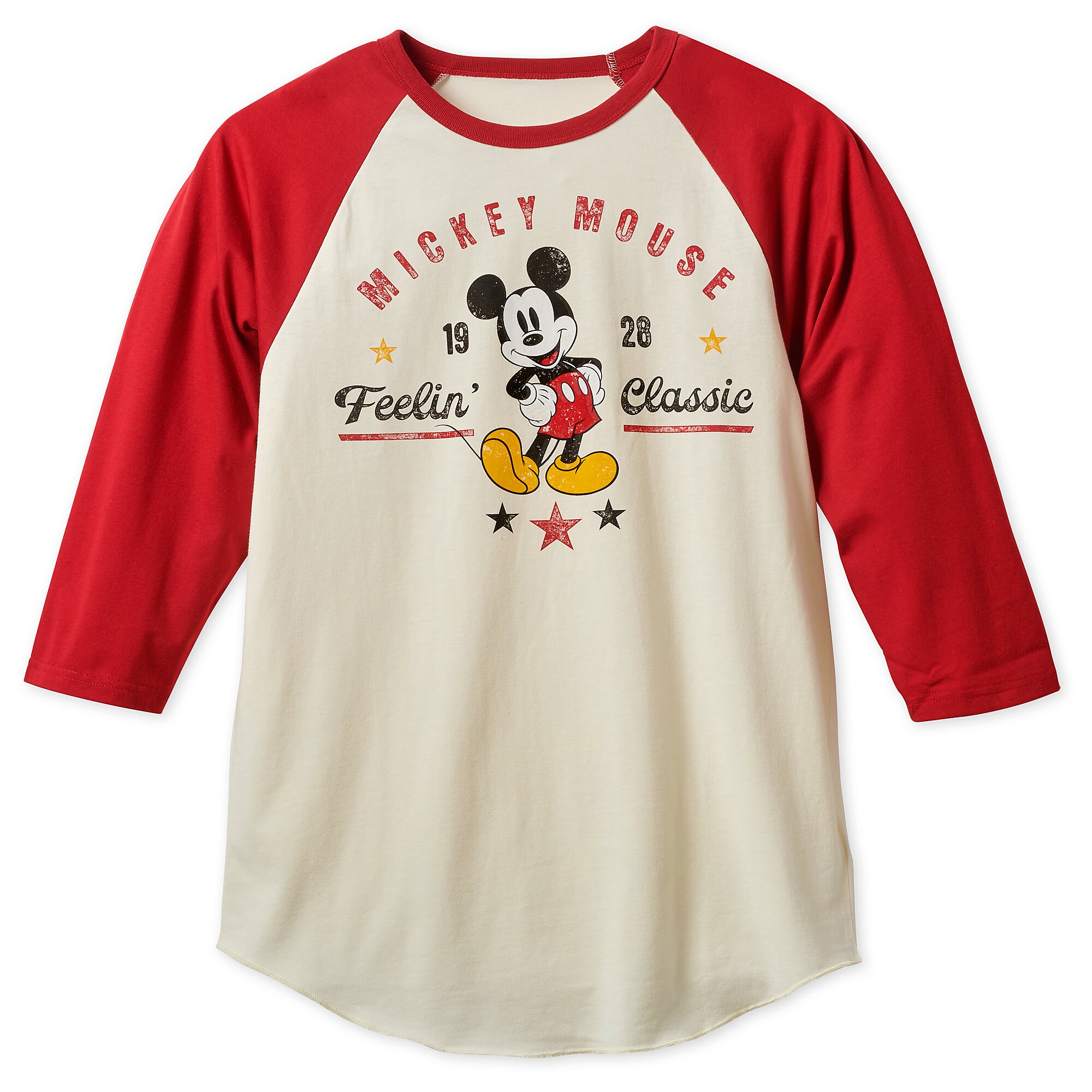 Mickey Mouse ''Feelin' Classic'' Baseball T-Shirt for Men