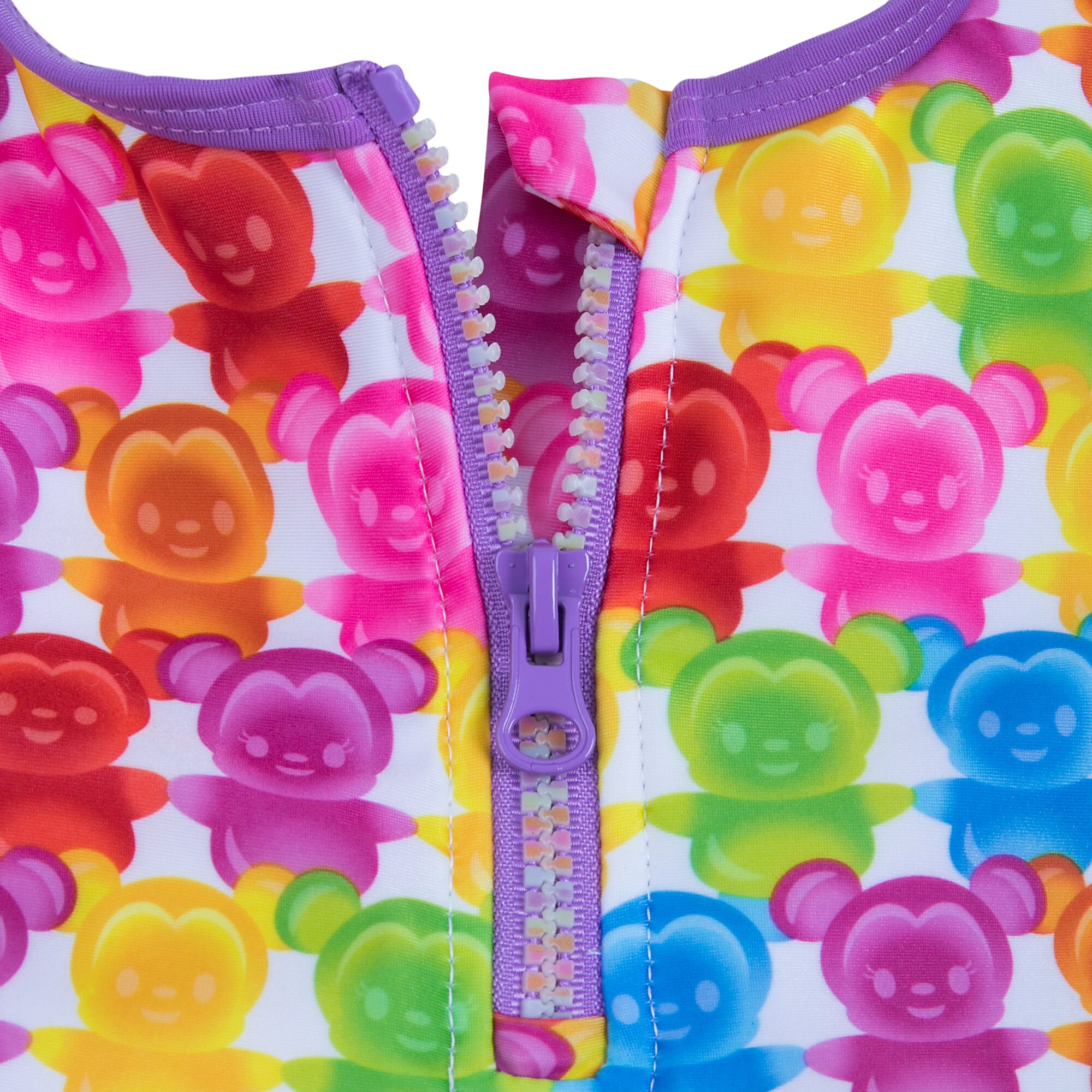 Mickey and Minnie Mouse Swimsuit and Shorts Set for Girls