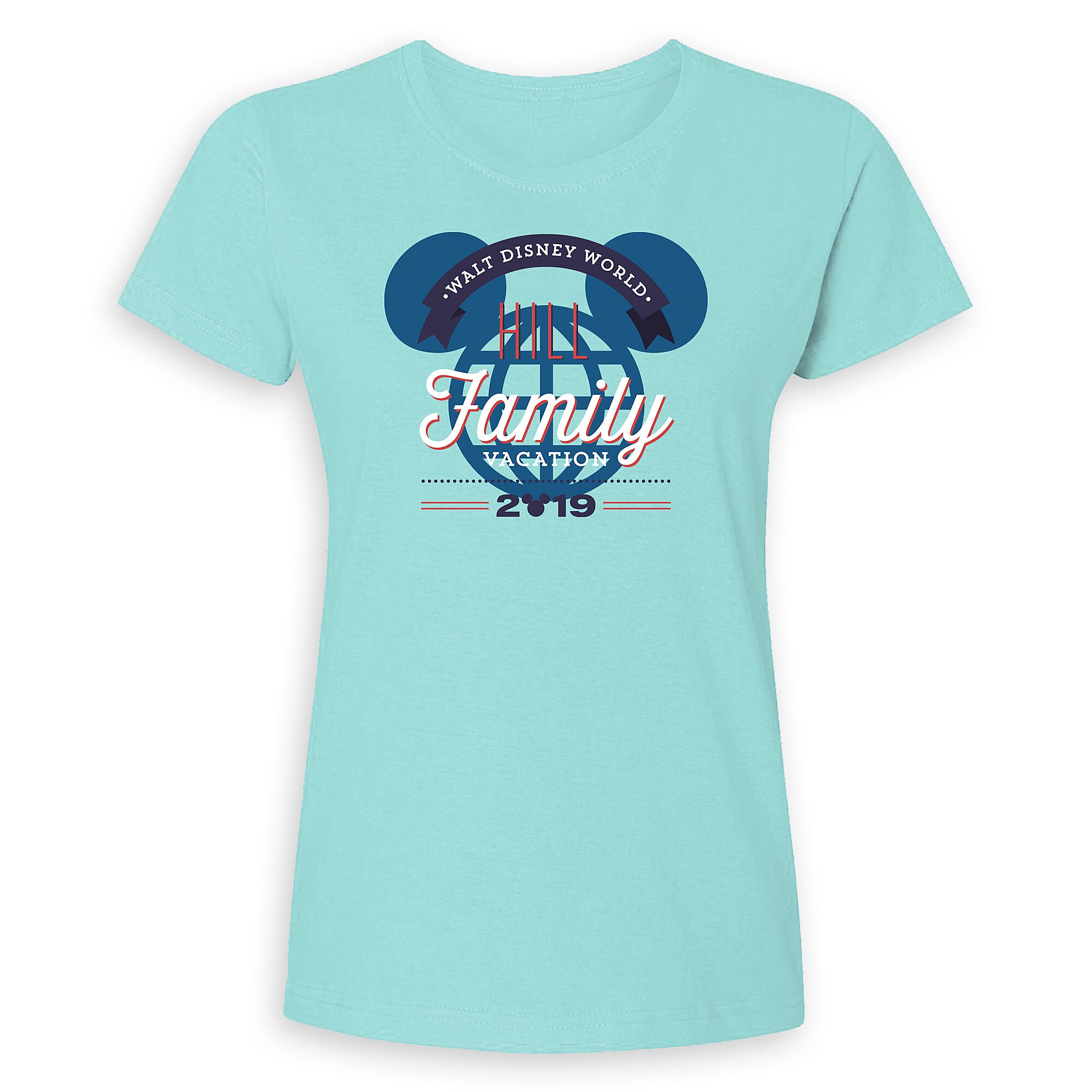 Women's Mickey Mouse Walt Disney World Family Vacation T-Shirt - Customized