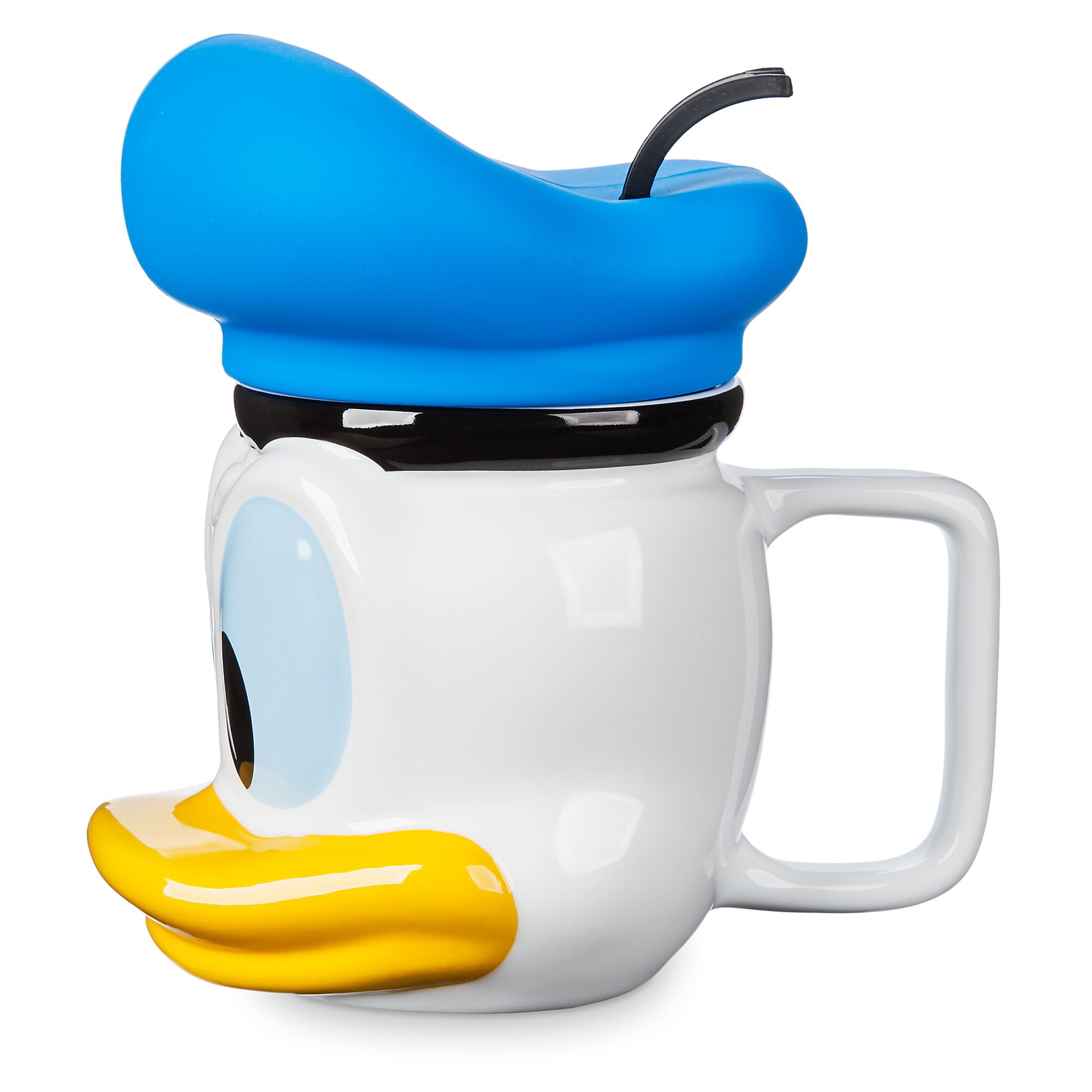 Donald Duck Figural Mug with Lid