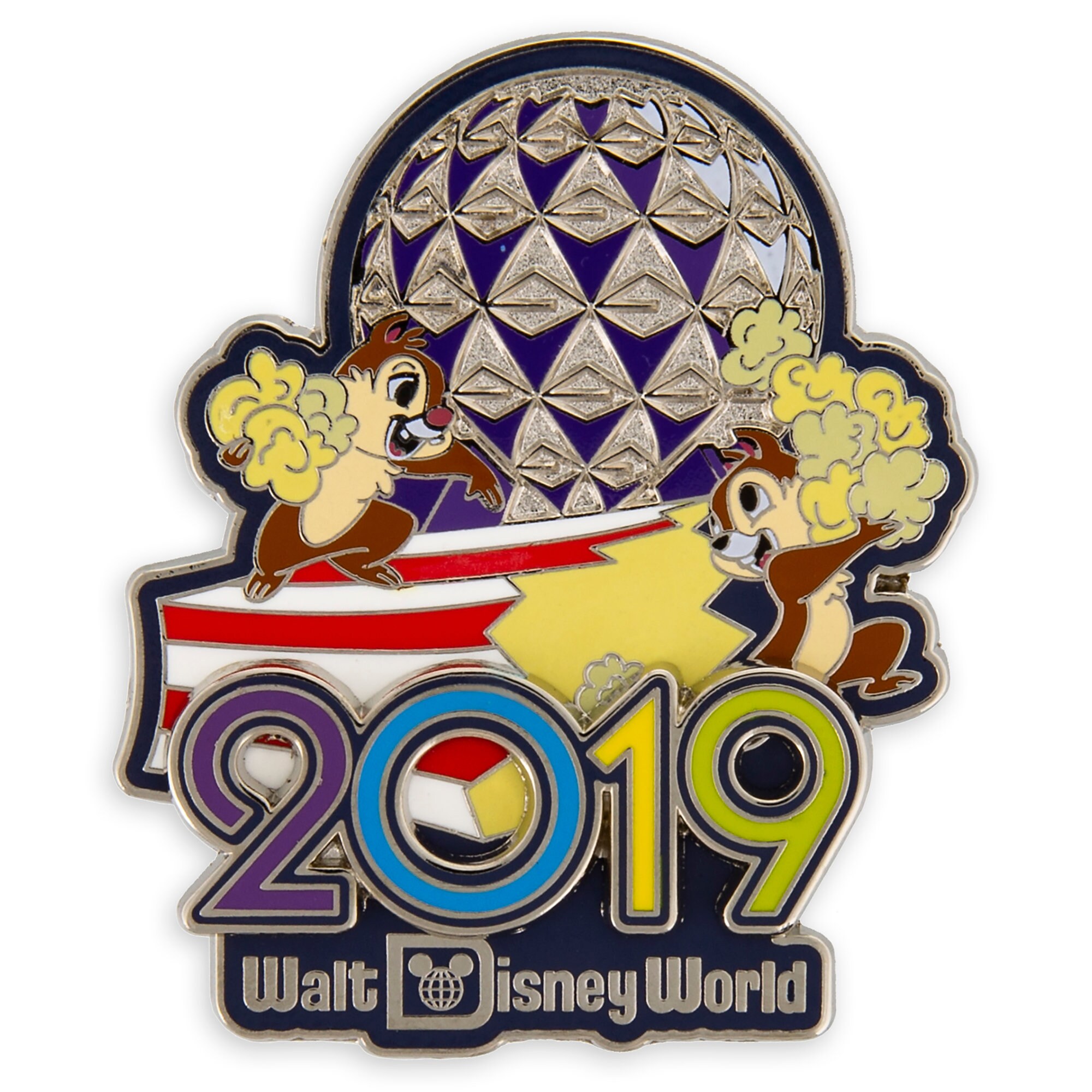 Chip 'n Dale Walt Disney World Pin - 2019