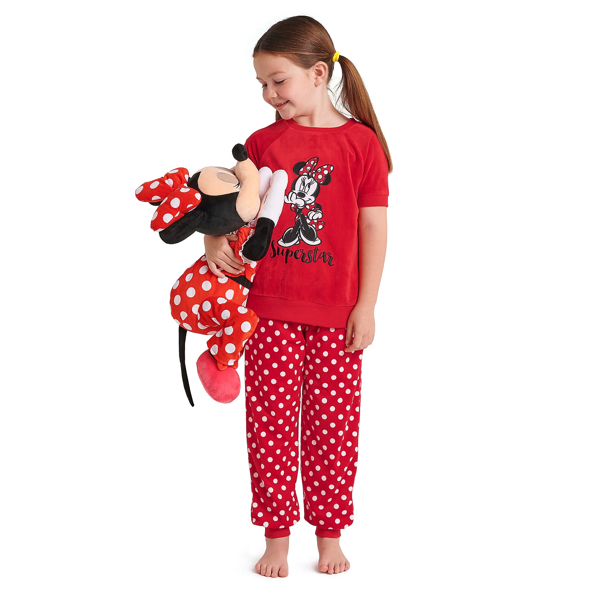 Minnie Mouse Velour Pajama Set for Girls