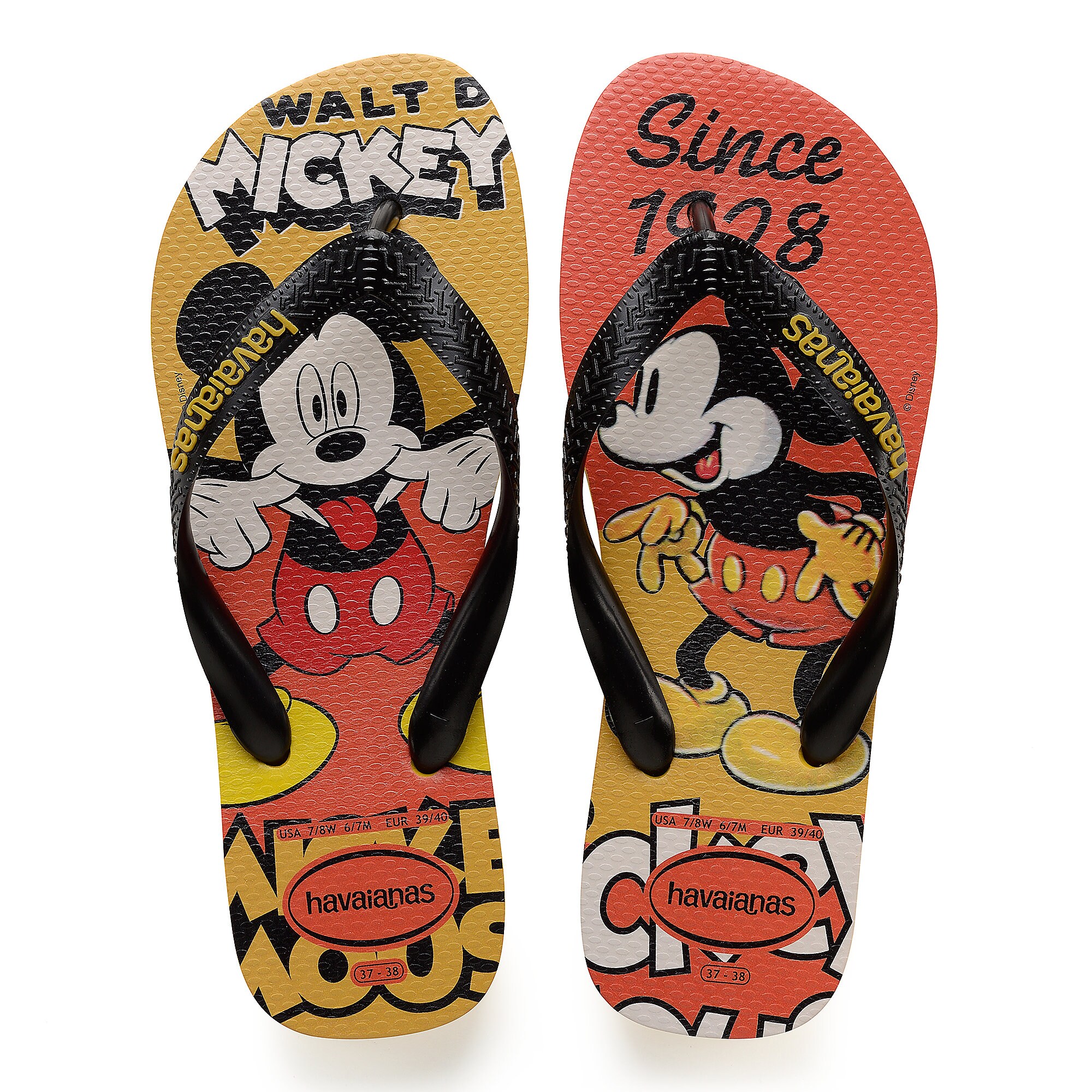 Mickey Mouse Flip Flops for Men by Havaianas