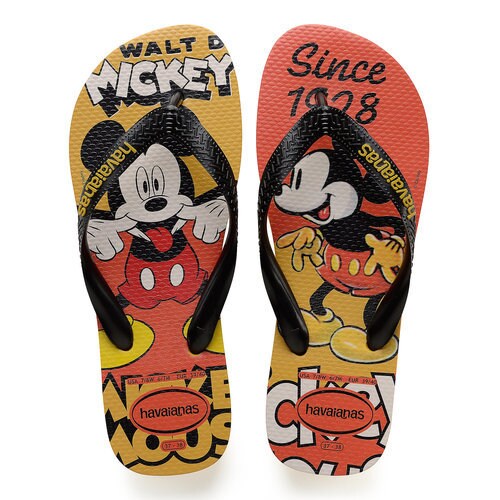Mickey Mouse Flip Flops for Men by Havaianas | shopDisney