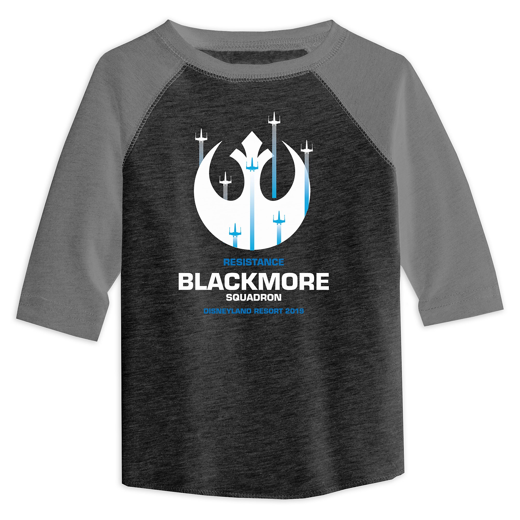 Toddlers' Star Wars Resistance Squadron Baseball T-Shirt - Disneyland - Customized