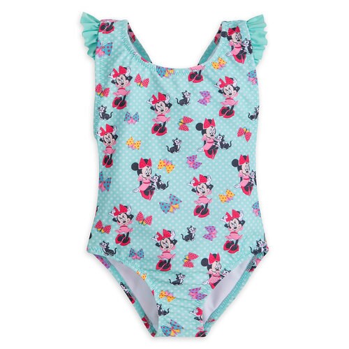 Minnie Mouse and Figaro Swimsuit for Girls | shopDisney