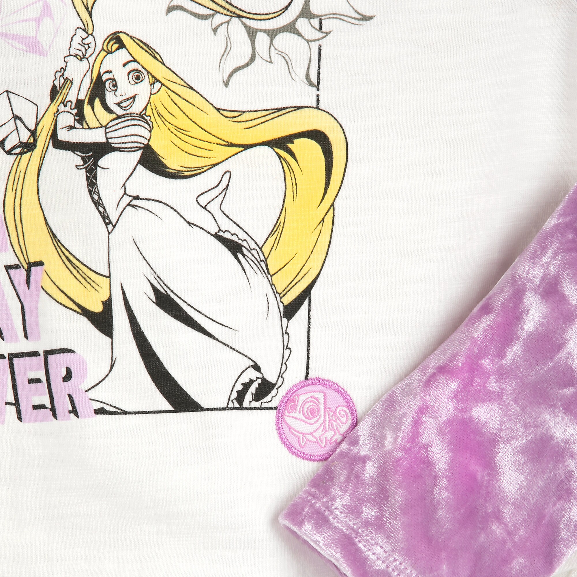 Rapunzel T-Shirt and Skirt Set for Girls