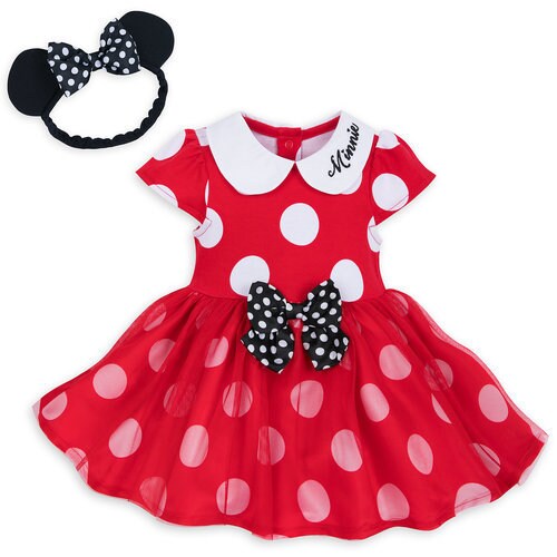 Minnie Mouse Costume Bodysuit for Baby - Red | shopDisney