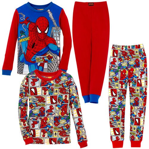 Spider-Man PJ Sets for Boys -- 2 Pack