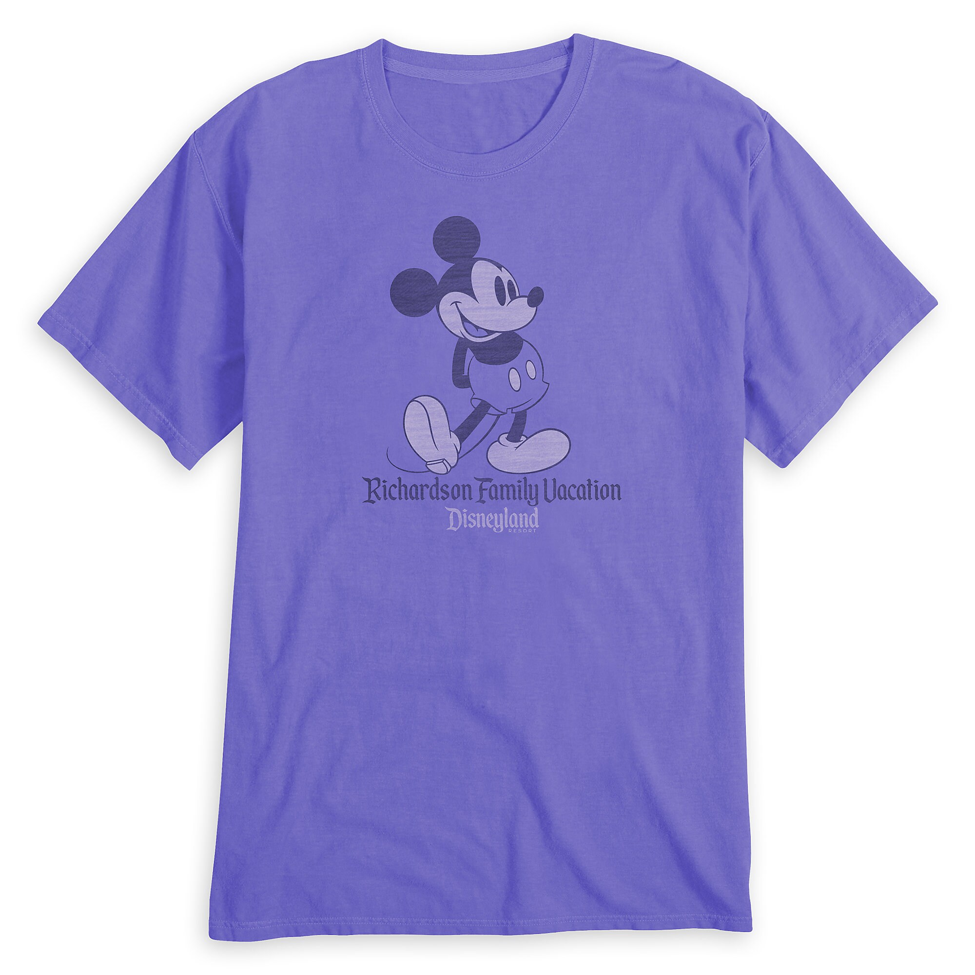 Adults' Mickey Mouse Family Vacation T-Shirt - Disneyland - Customized