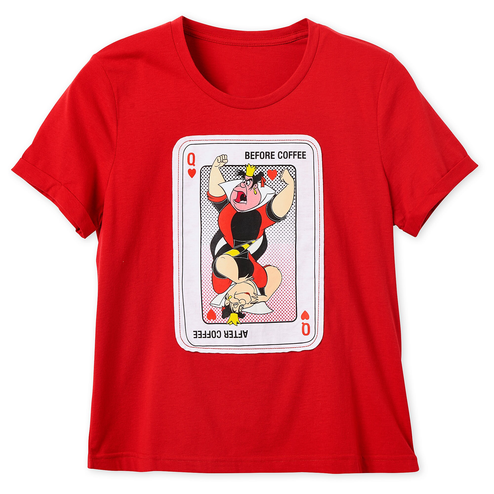 Queen of Hearts T-Shirt for Women - Alice in Wonderland